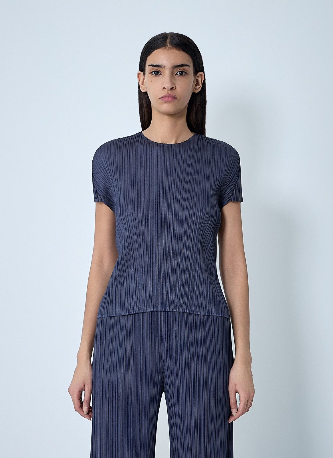 Japanese Brand Pleats Please Issey Miyake Pleastme Cut and Sew T-Shirt Size S / US 4 / IT 40 - 1 Thumbnail