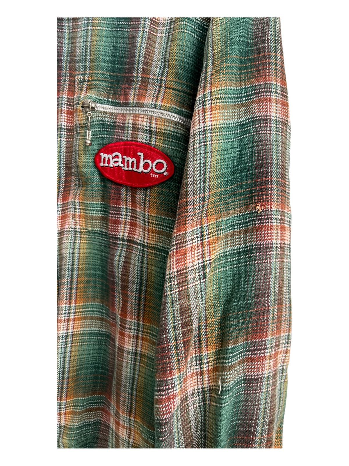 Hook-Ups 1990s Mambo Beautiful Shadow Plaid Patch Pocket Work Jacket Size US L / EU 52-54 / 3 - 4 Thumbnail