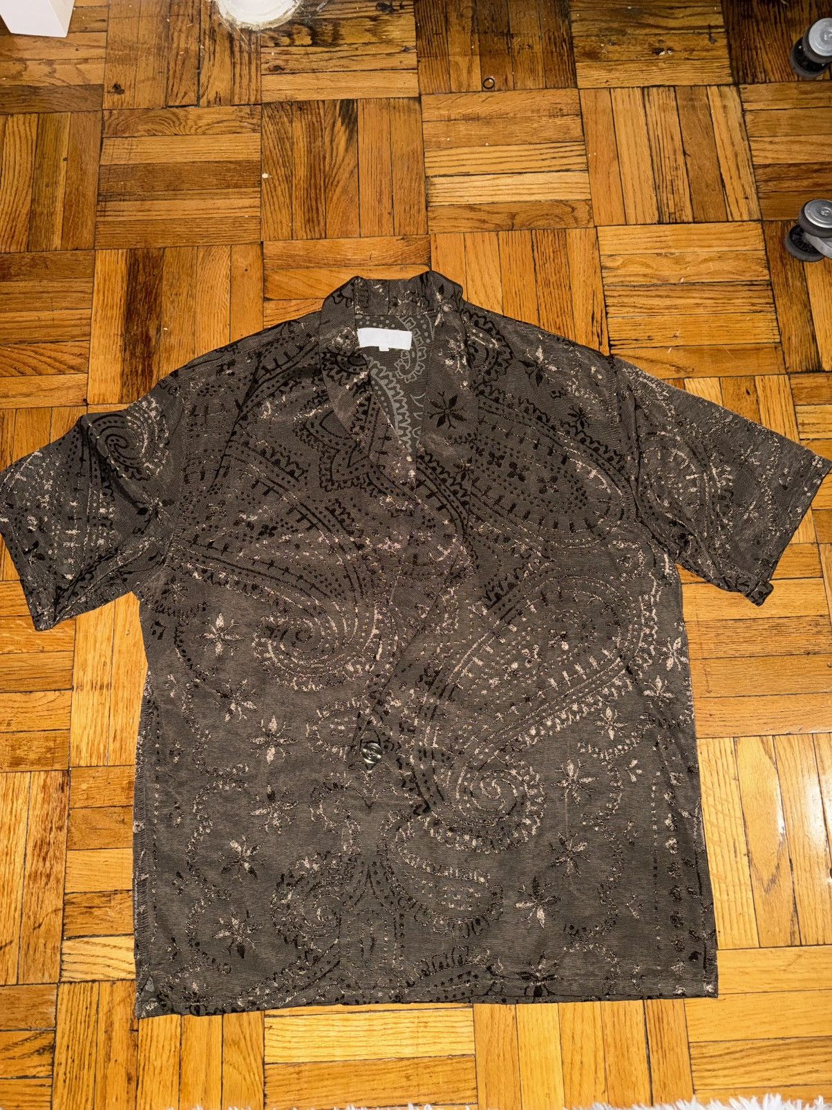Kith KITH Printed Short Sleeve Men’s Shirt in Brown Size US M / EU 48-50 / 2 - 1 Thumbnail