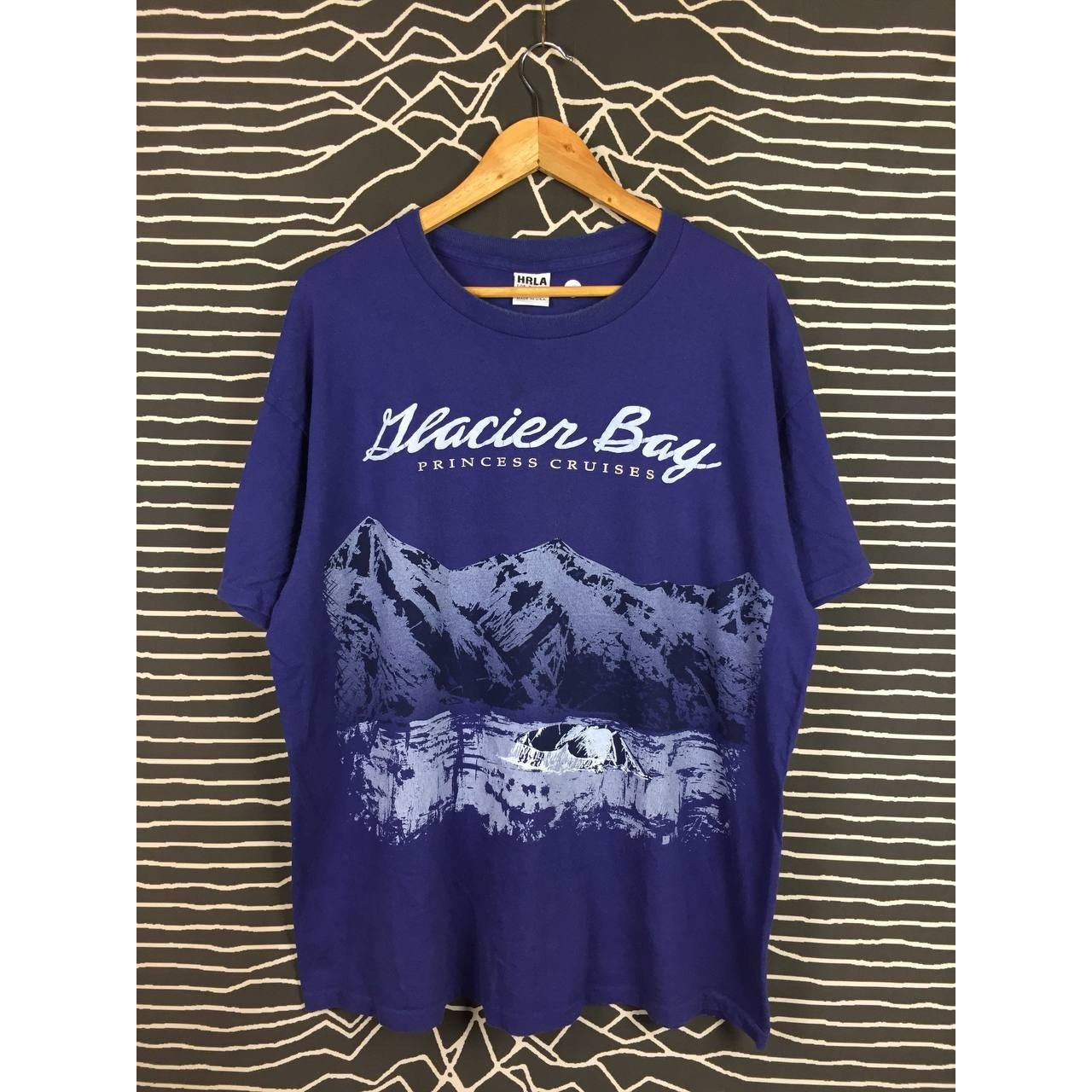 Vintage Vtg 90s Glacier Bay Alaska Single Stitch Souvenir Tee Size US L / EU 52-54 / 3 - 1 Thumbnail