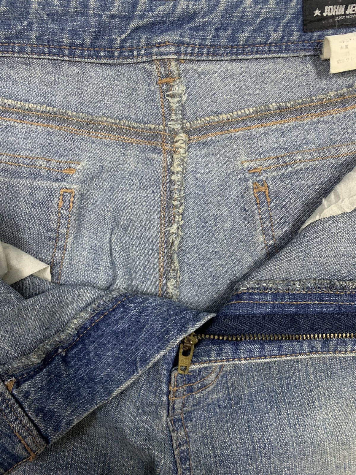 Hysteric Glamour Vintage Japanese Brand Flare Bell Bottom Ripped Cargo Jeans Size US 32 / EU 48 - 6 Thumbnail