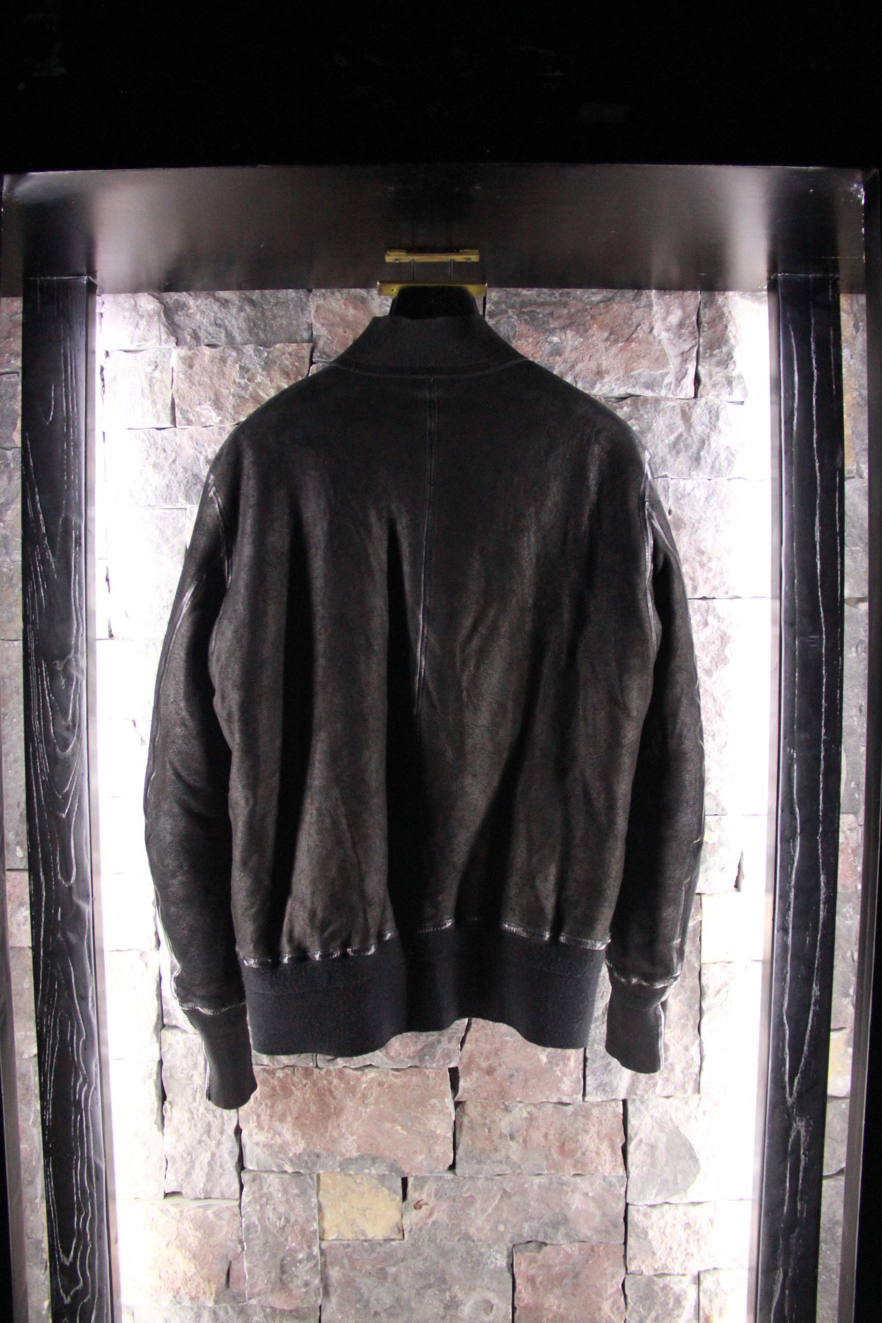 Isaac Sellam Experience Black Reversible Alpaca Shearling Bomber Size US S / EU 44-46 / 1 - 10 Thumbnail