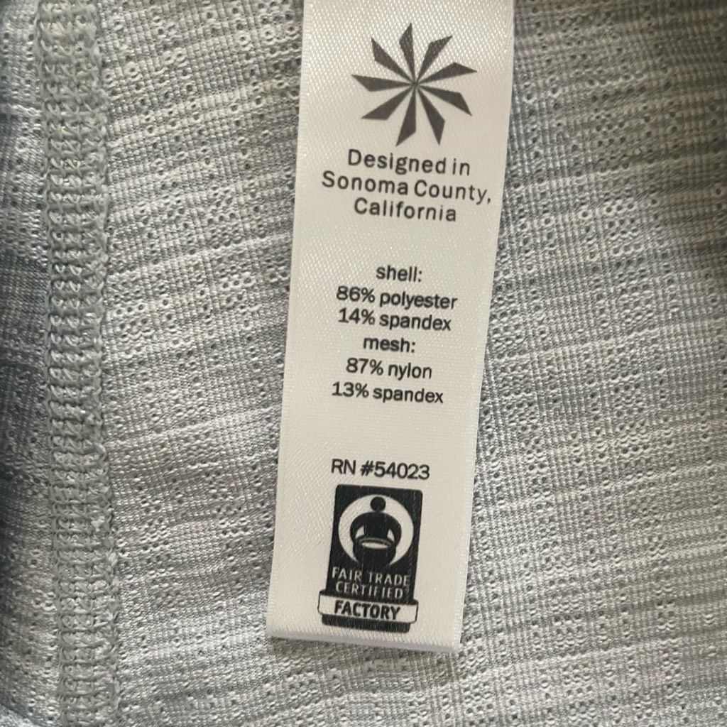 Athleta Athleta Jacquard Chaturanga Leggings Textured 455973 Grey $8 Size 27" / US 4 / IT 40 - 6 Thumbnail
