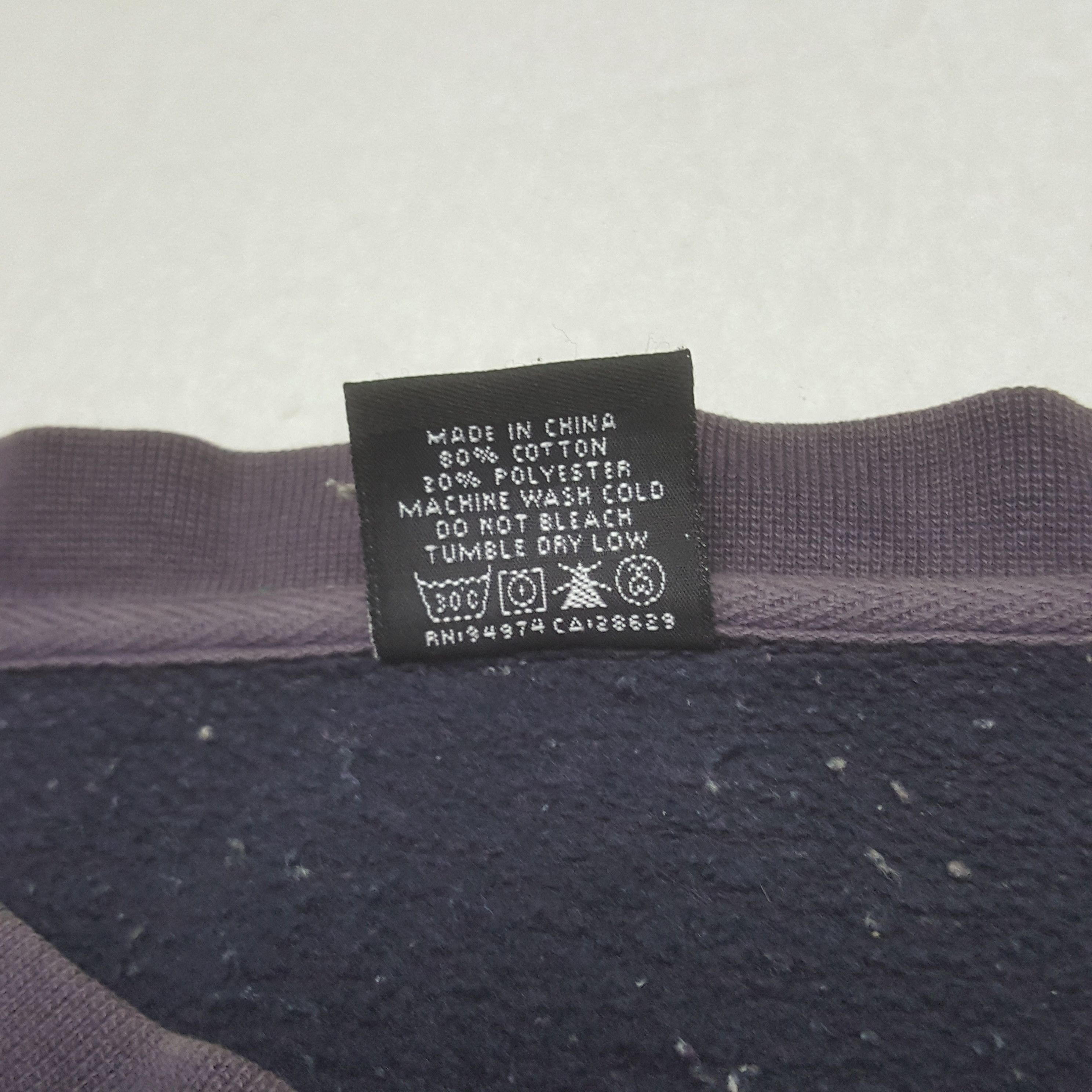 Stussy × Vintage Vintage Stussy Spell Out Logo Sweatshirt Size US L / EU 52-54 / 3 - 8 Thumbnail