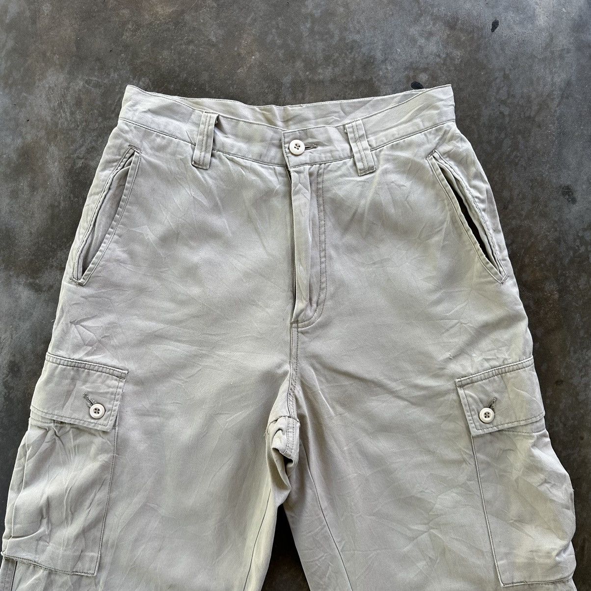 Japanese Brand Vintage Japanese Tactical Distressed Cargo Pant Size US 28 / EU 44 - 3 Thumbnail