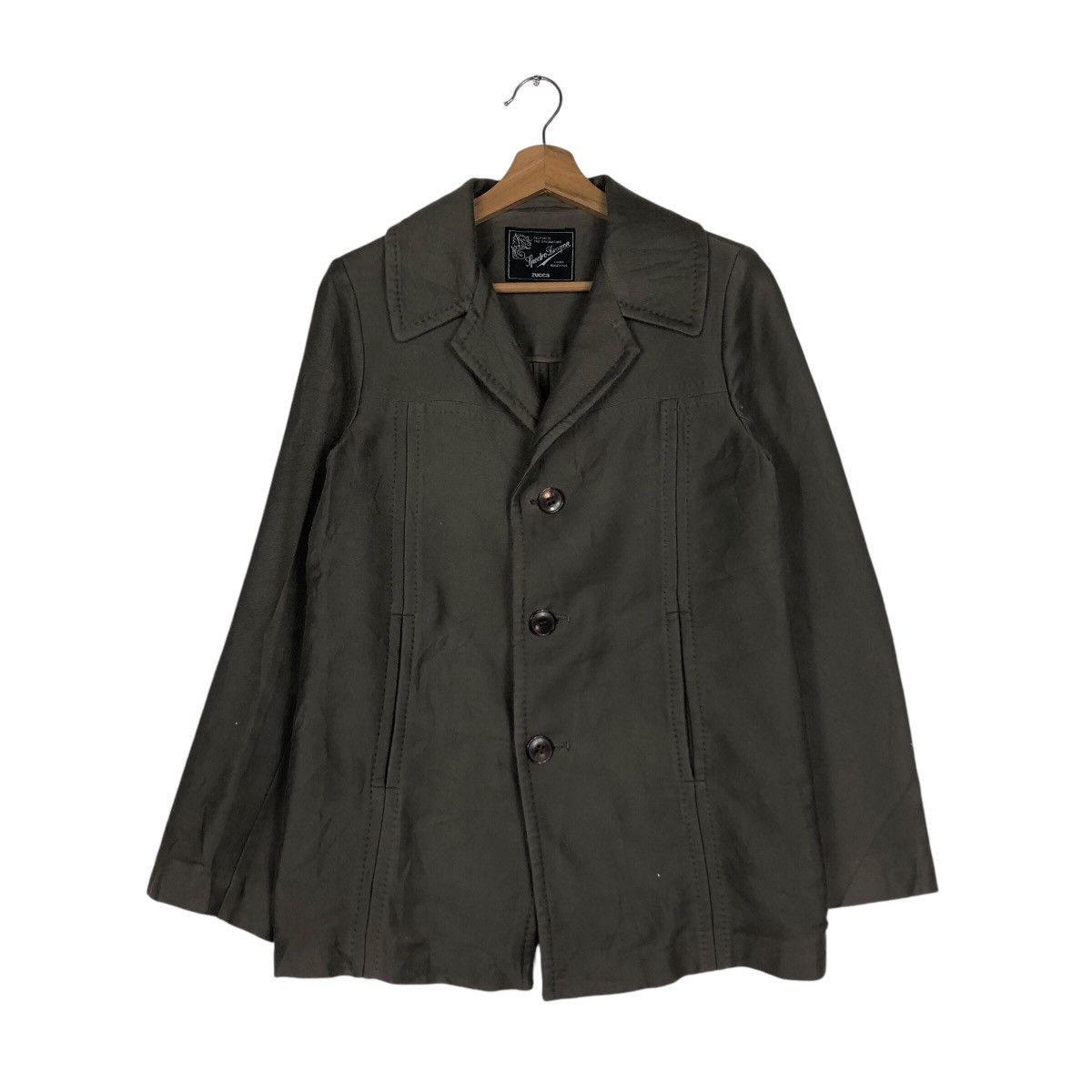 Issey Miyake 📌Vintage Chore Biker Jacket Spectro Dragon Zucca Size US S / EU 44-46 / 1 - 2 Thumbnail