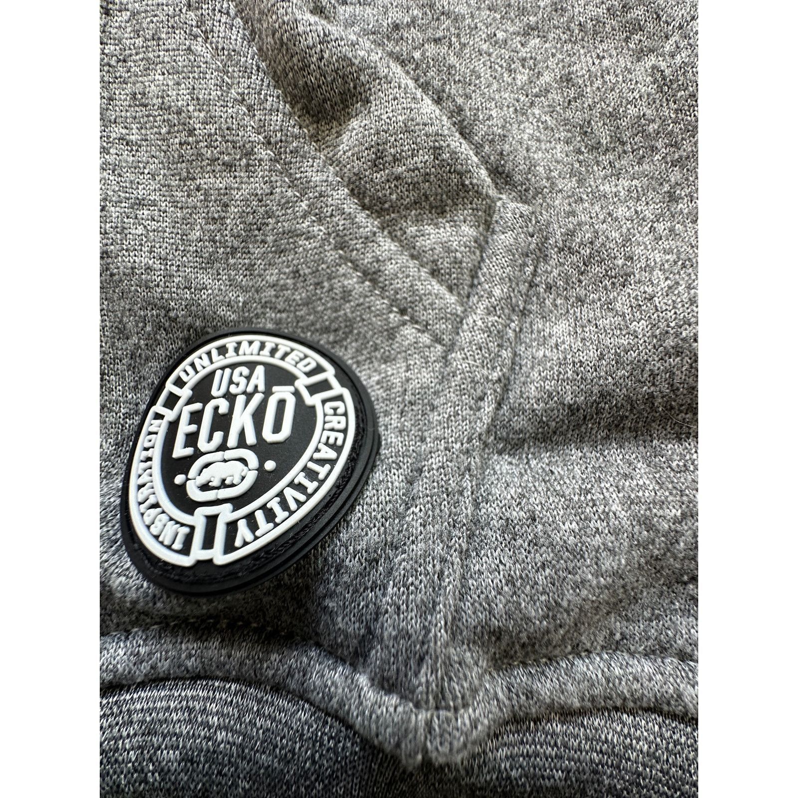 Ecko Unltd. New With Defects! ecko unltd Men M Hoodie Charcoal Heather Size US M / EU 48-50 / 2 - 8 Thumbnail