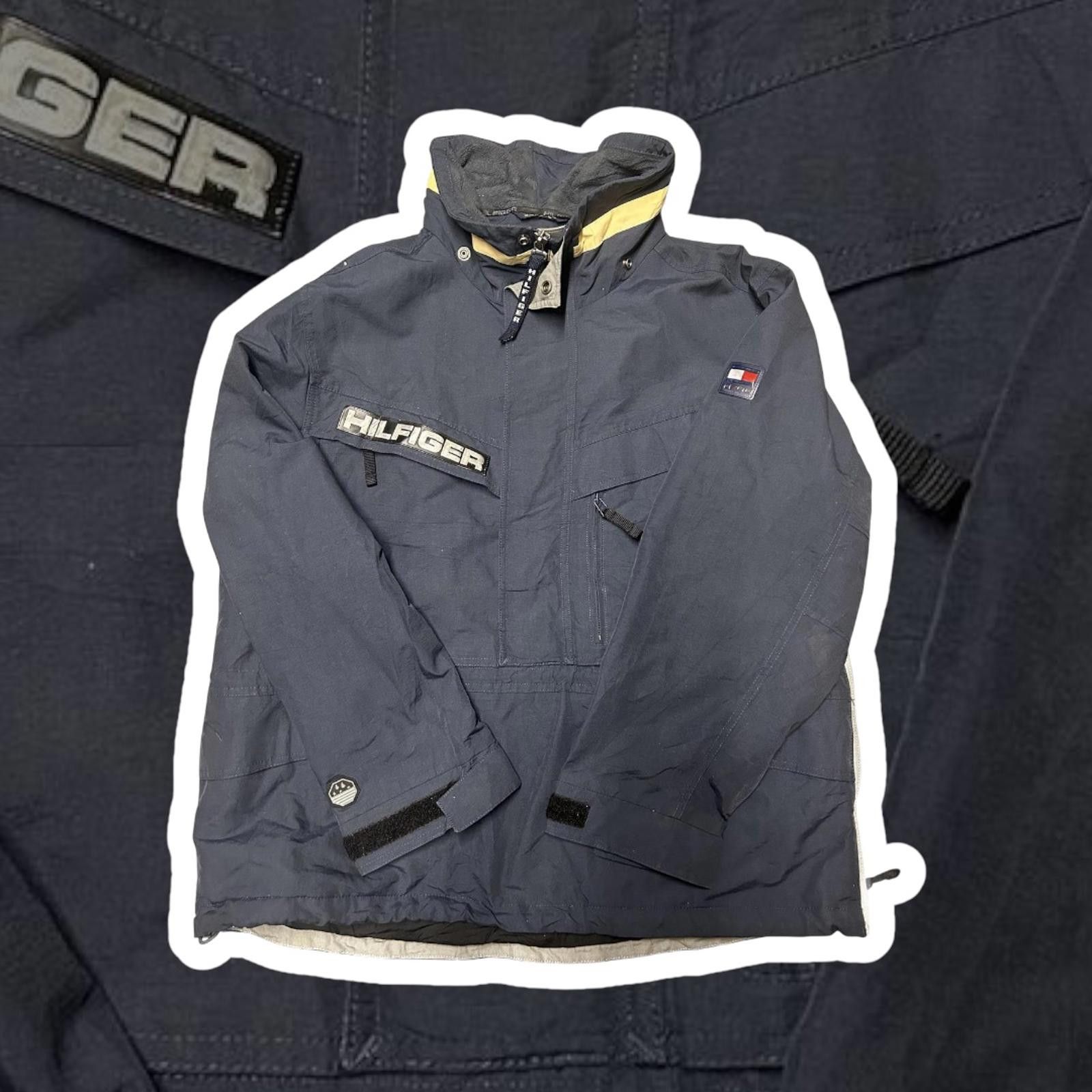 Tommy Hilfiger Tommy Hilfiger Navy Outdoor Jacket Size US M / EU 48-50 / 2 - 1 Thumbnail