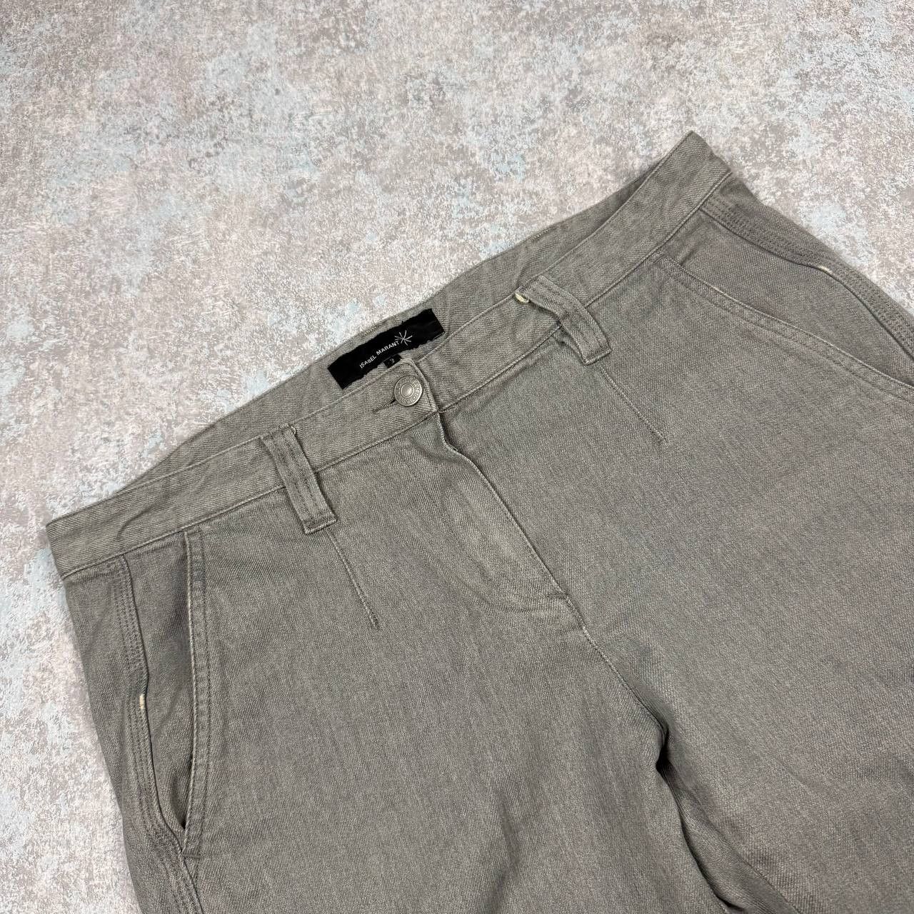 Isabel Marant Etoile Isabel Marant Etoile Cropped Casual Pants Size 32" / US 10 / IT 46 - 3 Thumbnail