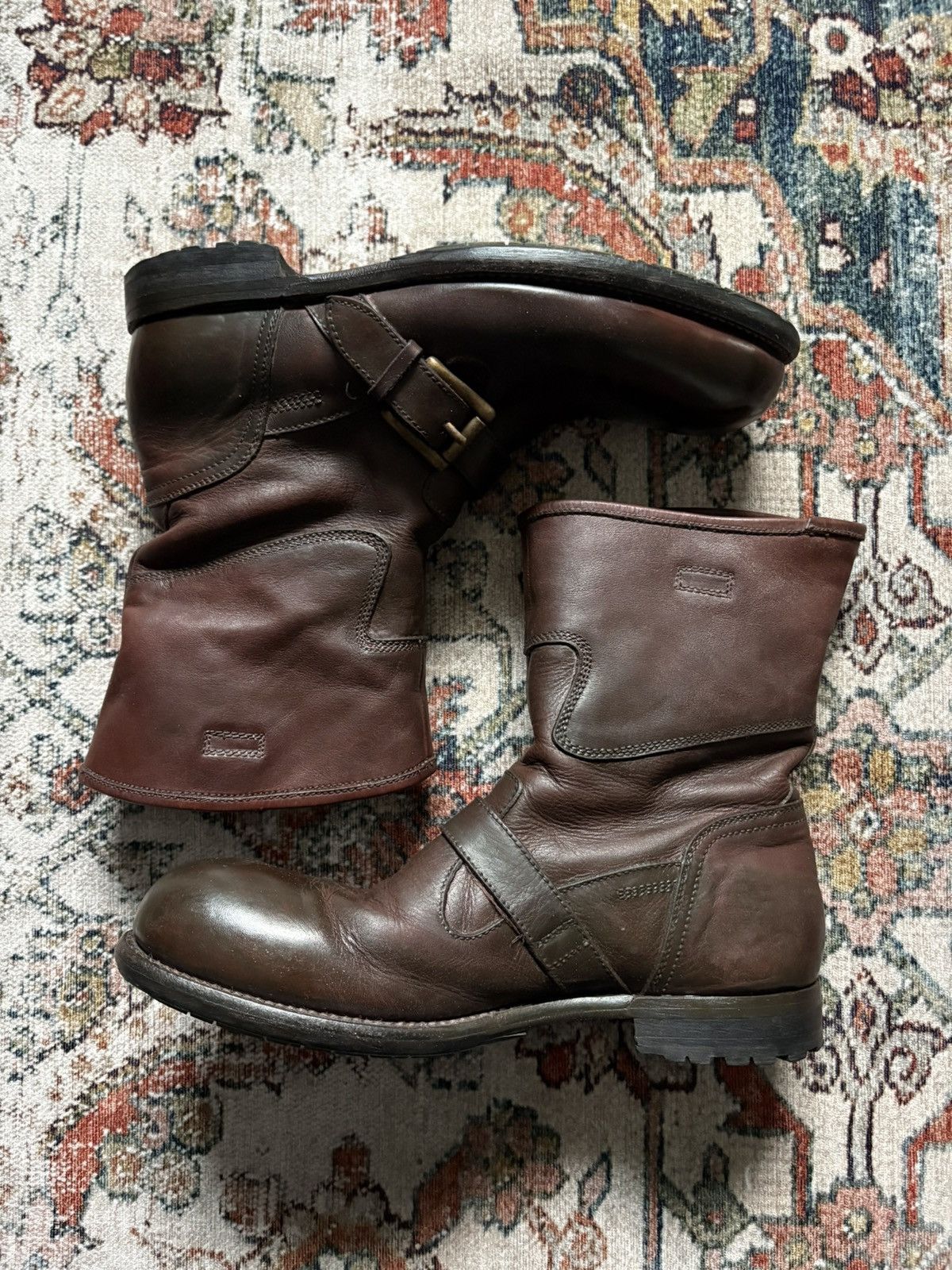 ALFREDO BANKSTER SLOUCH ENGINEER BOOTS