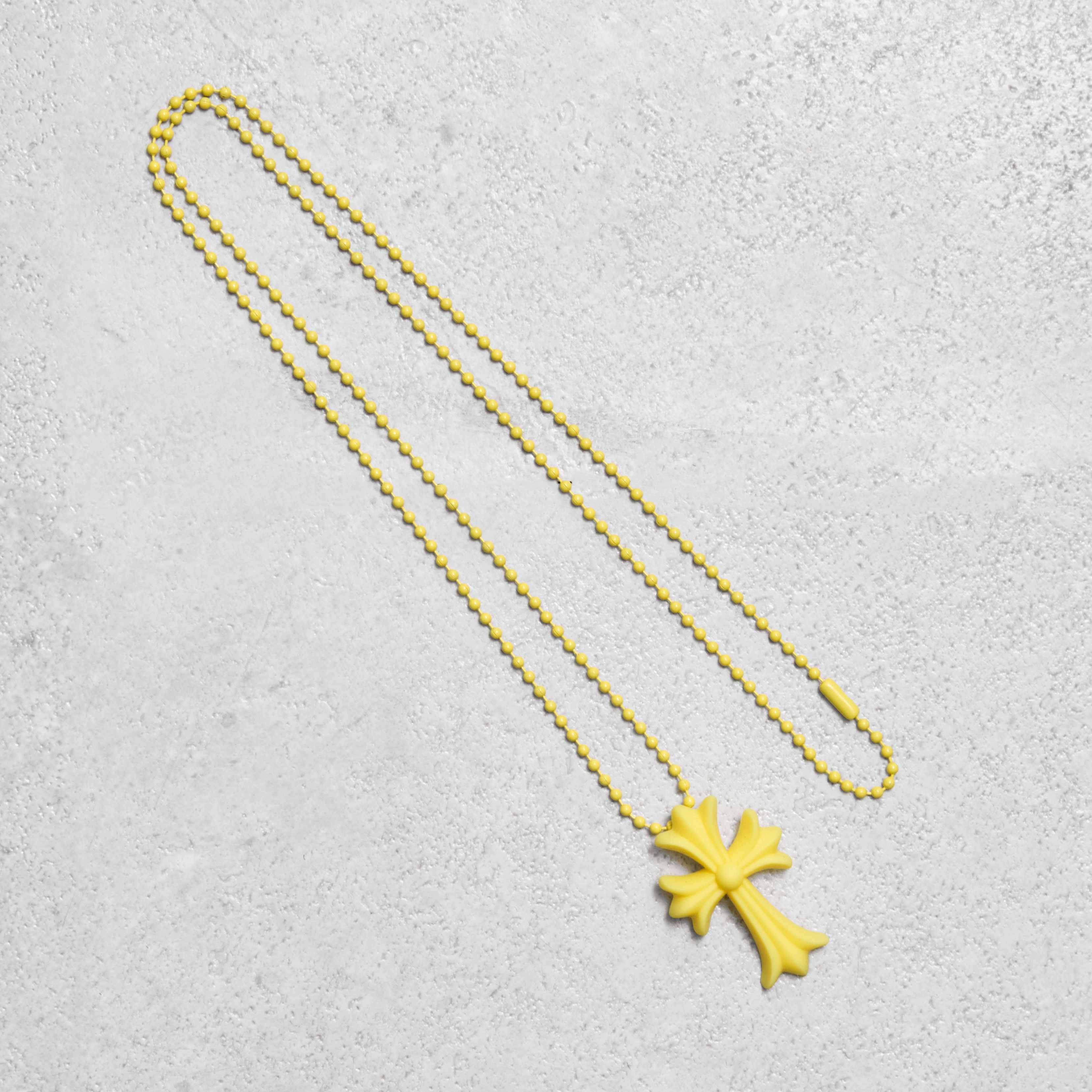 Chrome Hearts CHROME HEARTS Silicrome Cross Necklace Size ONE SIZE - 5 Thumbnail