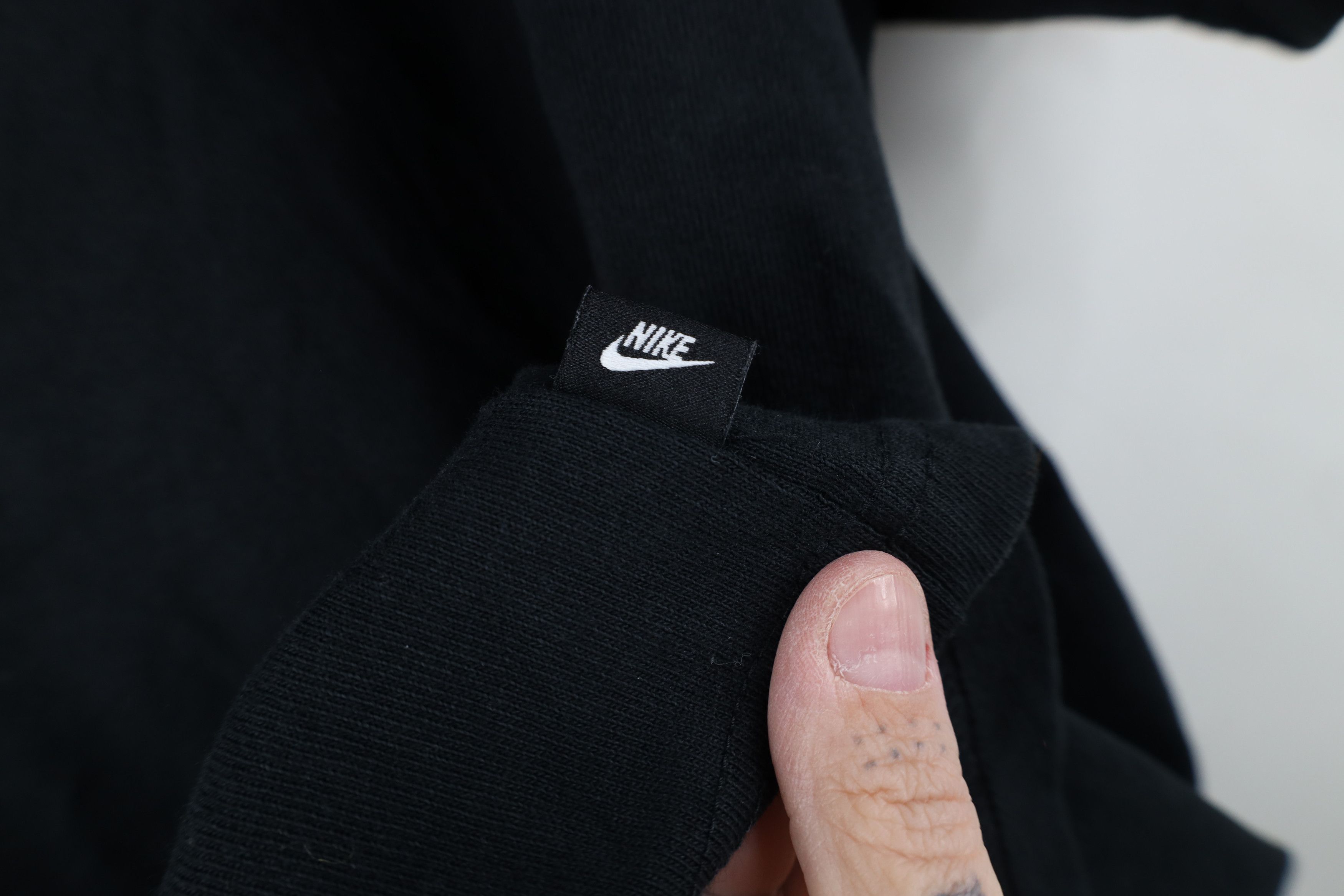 Nike Vintage Y2K Nike Center Swoosh Heavyweight T-Shirt Black Size US M / EU 48-50 / 2 - 8 Thumbnail