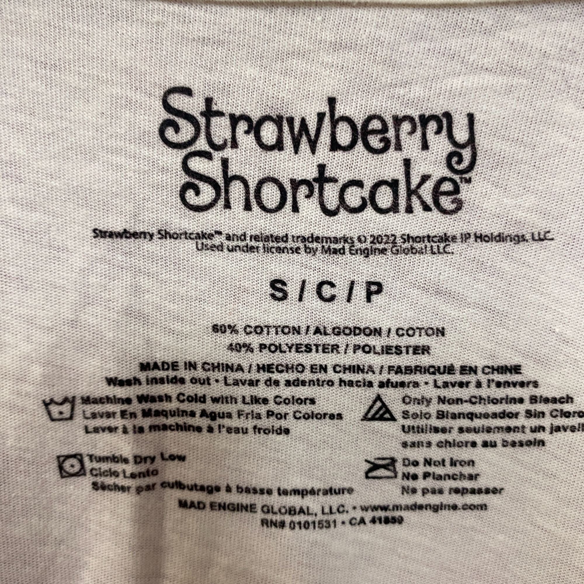 Other Strawberry Shortcake Berry Sunny House Graphic T-Shirt Small Size US S / EU 44-46 / 1 - 4 Thumbnail