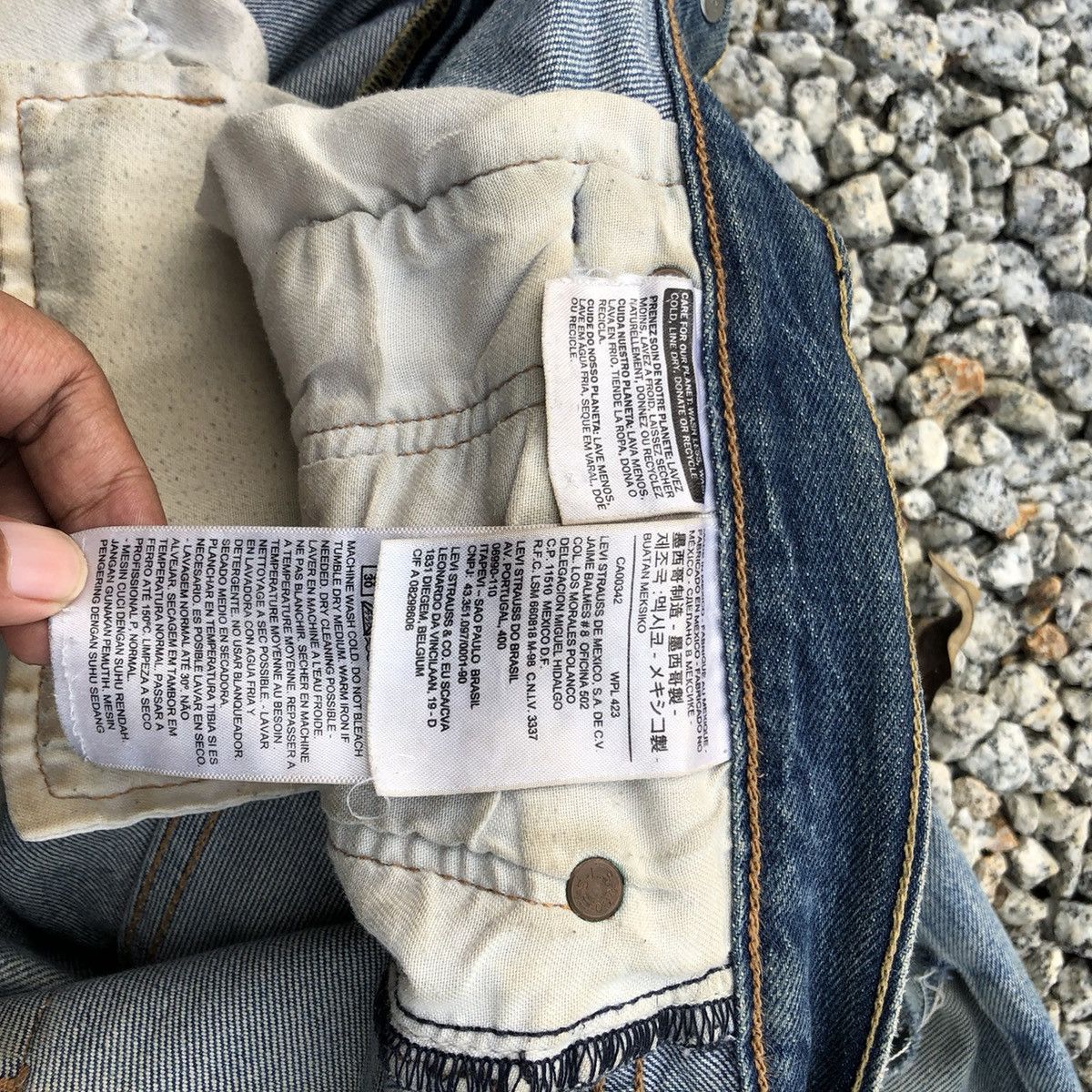 Levi's Vintage 501 Levi's Rare Denim Pants Size US 34 / EU 50 - 14 Thumbnail
