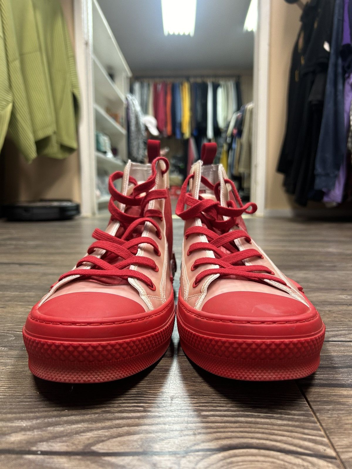 Dior Dior B23 High Top Sneakers Size US 12 / EU 45 - 4 Thumbnail