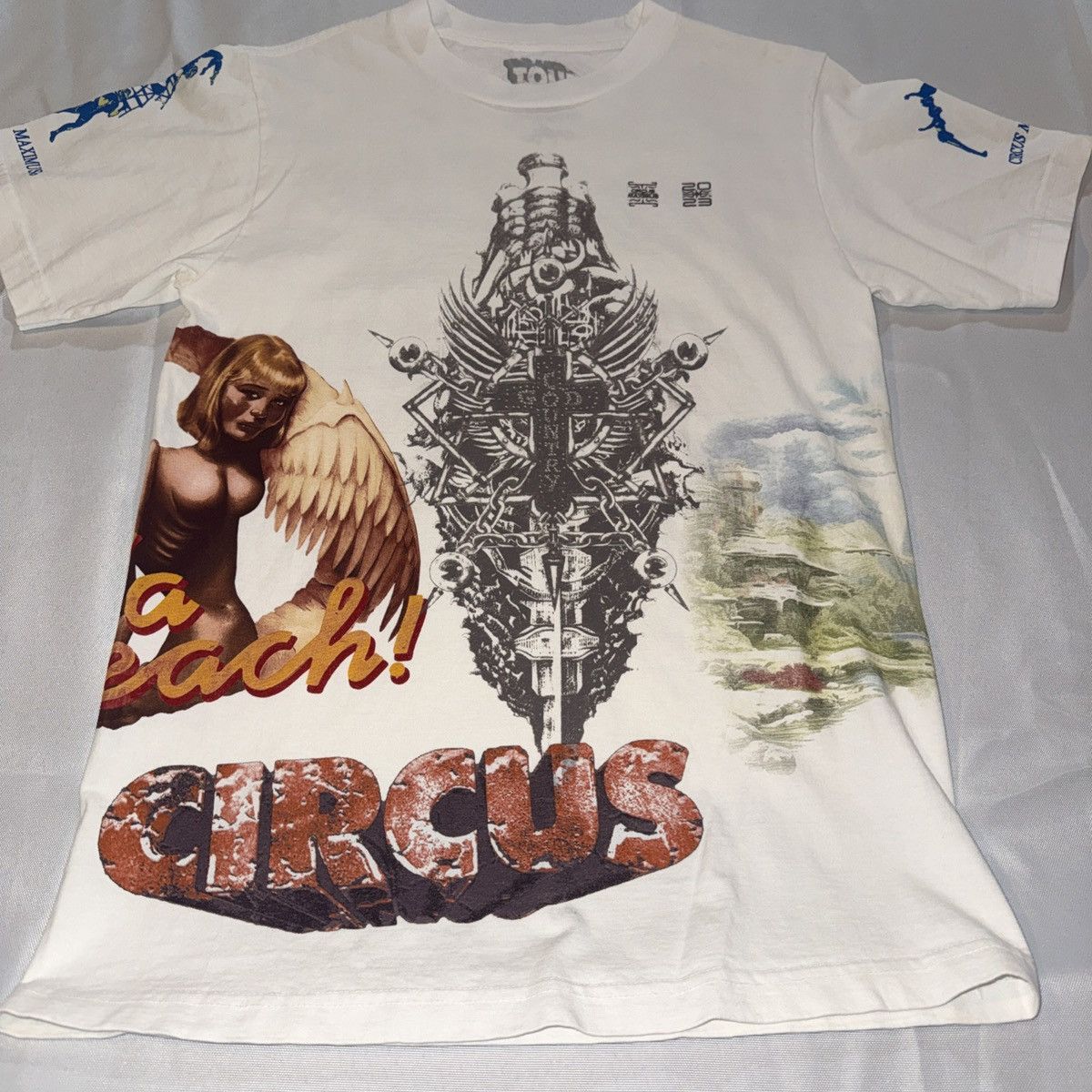 Travis Scott Travis Scott Circus Maximus Tee Sz S “I Can See The Future” Size US S / EU 44-46 / 1 - 1 Thumbnail