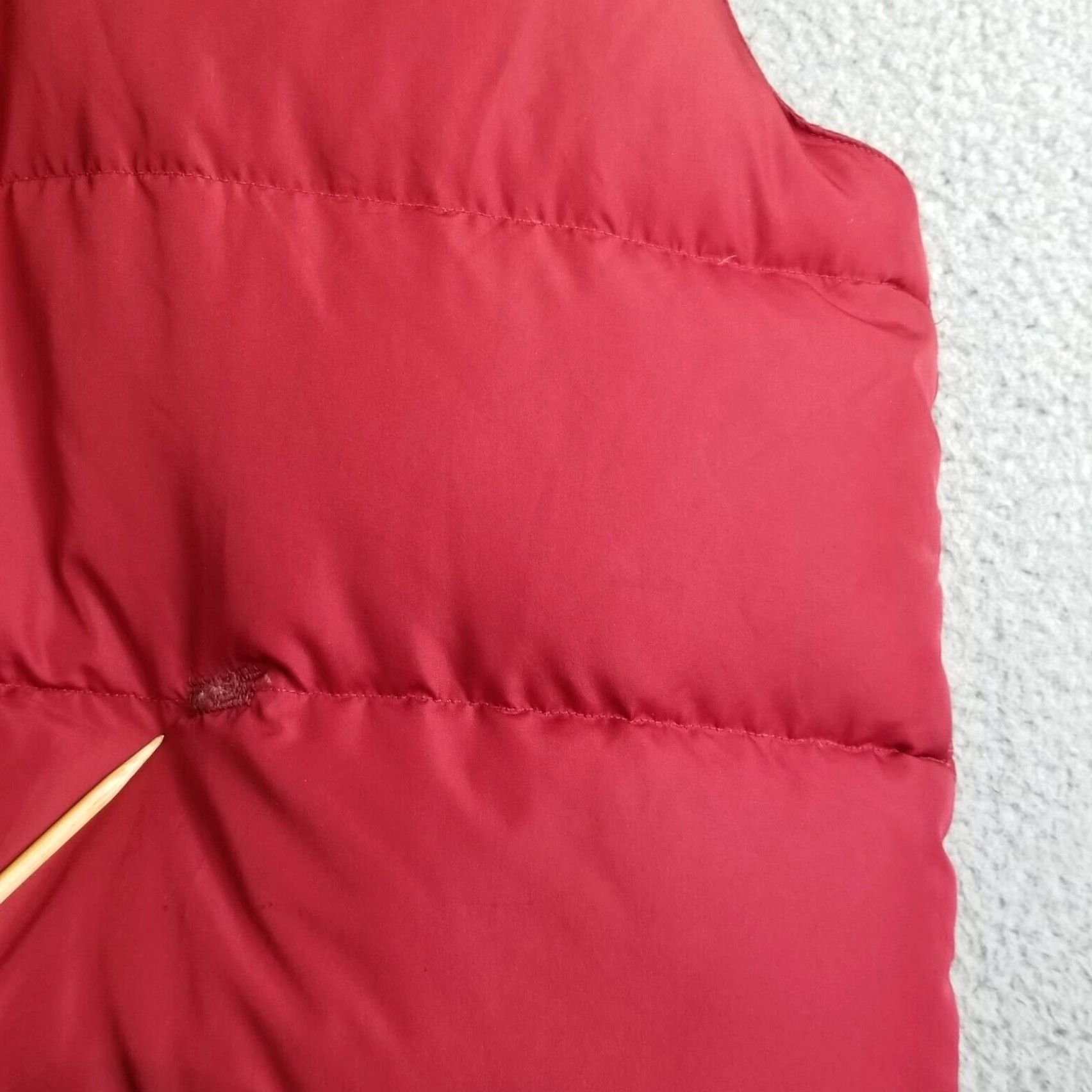 Vintage Cabela's Premier Northern Goose Down Puffer Vest Men 2XL Red Flaws Size US XXL / EU 58 / 5 - 3 Thumbnail