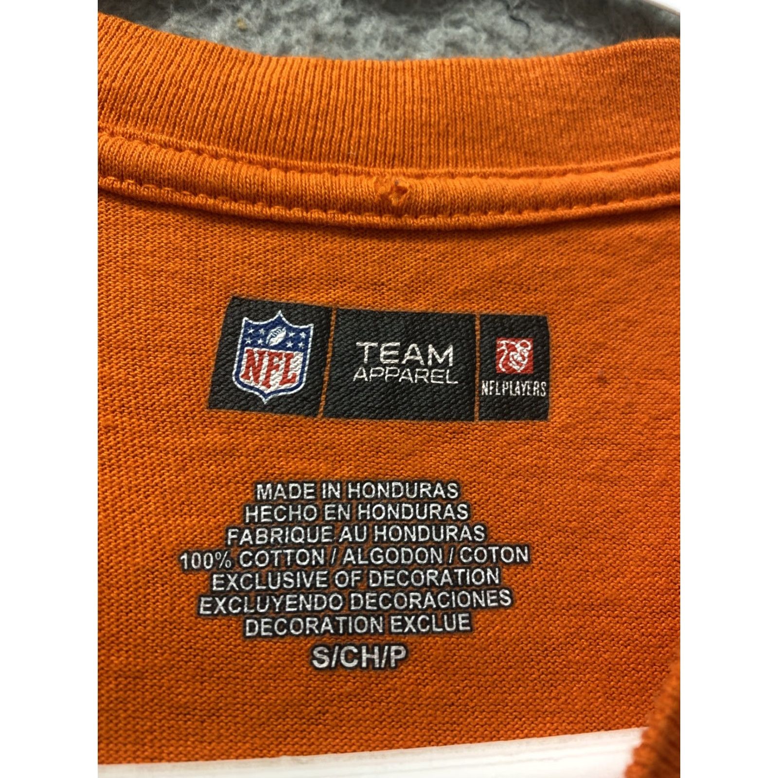 NFL NFL Denver Broncos T Shirt Mens S Pullover Short Sleeve Athletic Orange 113-48 Sports Logo Football Shirts Mens Small Orange Size US S / EU 44-46 / 1 - 4 Thumbnail