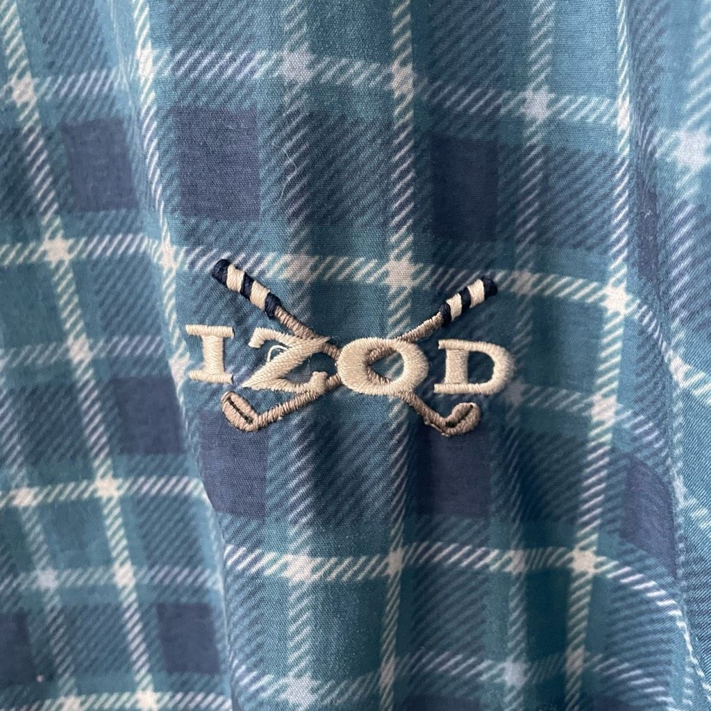 Izod Vintage 90s Izod Plaid Golf Pullover Soft Shell Windbreaker Size US XL / EU 56 / 4 - 3 Thumbnail