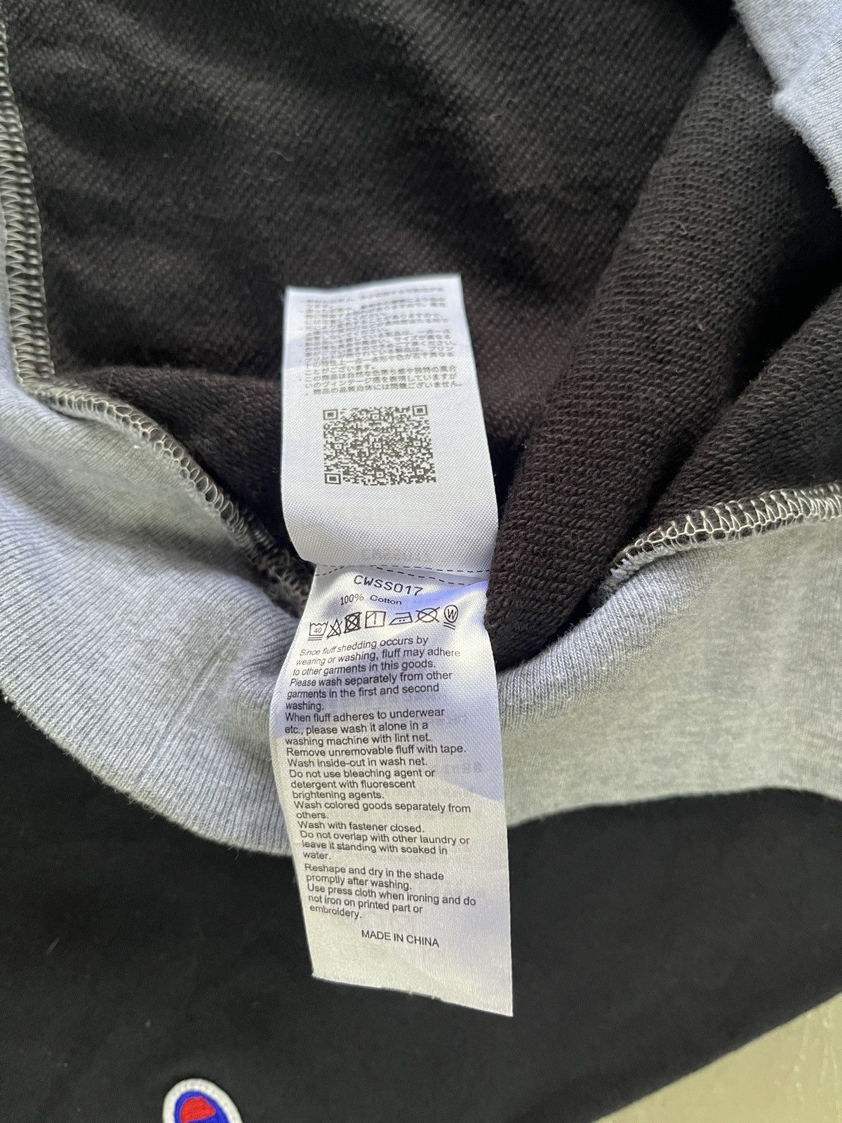 Issey Miyake Issey Miyake Ne-Net x Champion Nya Logo Patchwork Crewneck Size US L / EU 52-54 / 3 - 9 Thumbnail