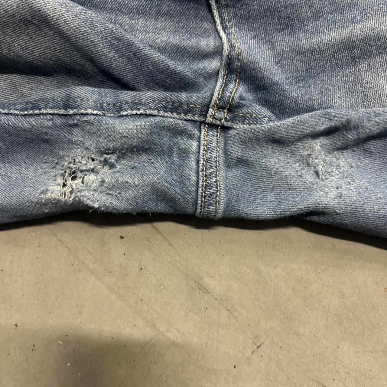 Vintage Crazy Vintage Y2K/2000s Baggy Wideleg YMI Medium Blue Wash Denim Jeans! Size US 30 / EU 46 - 6 Thumbnail
