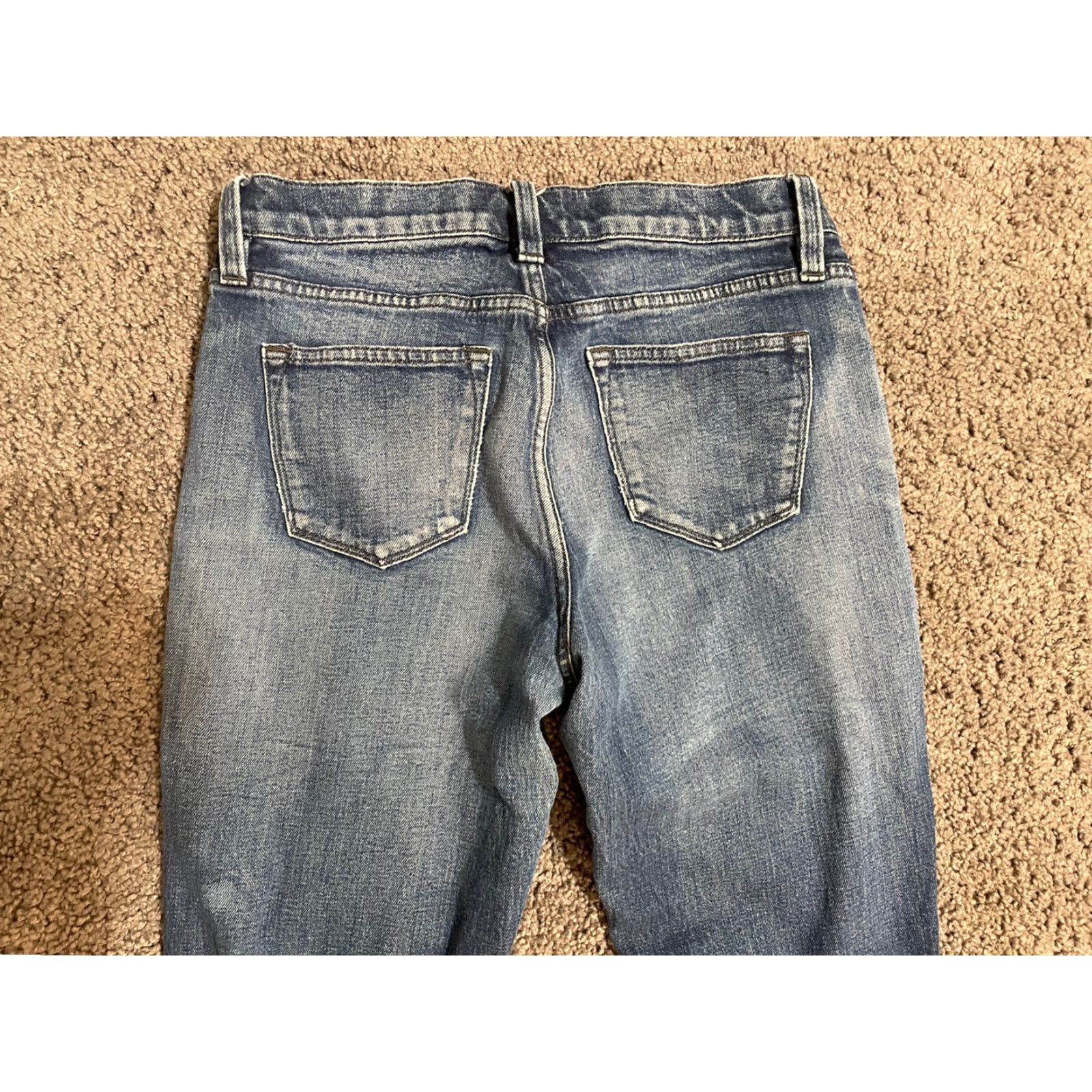 J.Crew VINTAGE J.CREW Jeans Boyfriend Slim 25 Mid Denim 28x28 90s Blue Womens Jeans Size 42" / US 20 - 2 Thumbnail