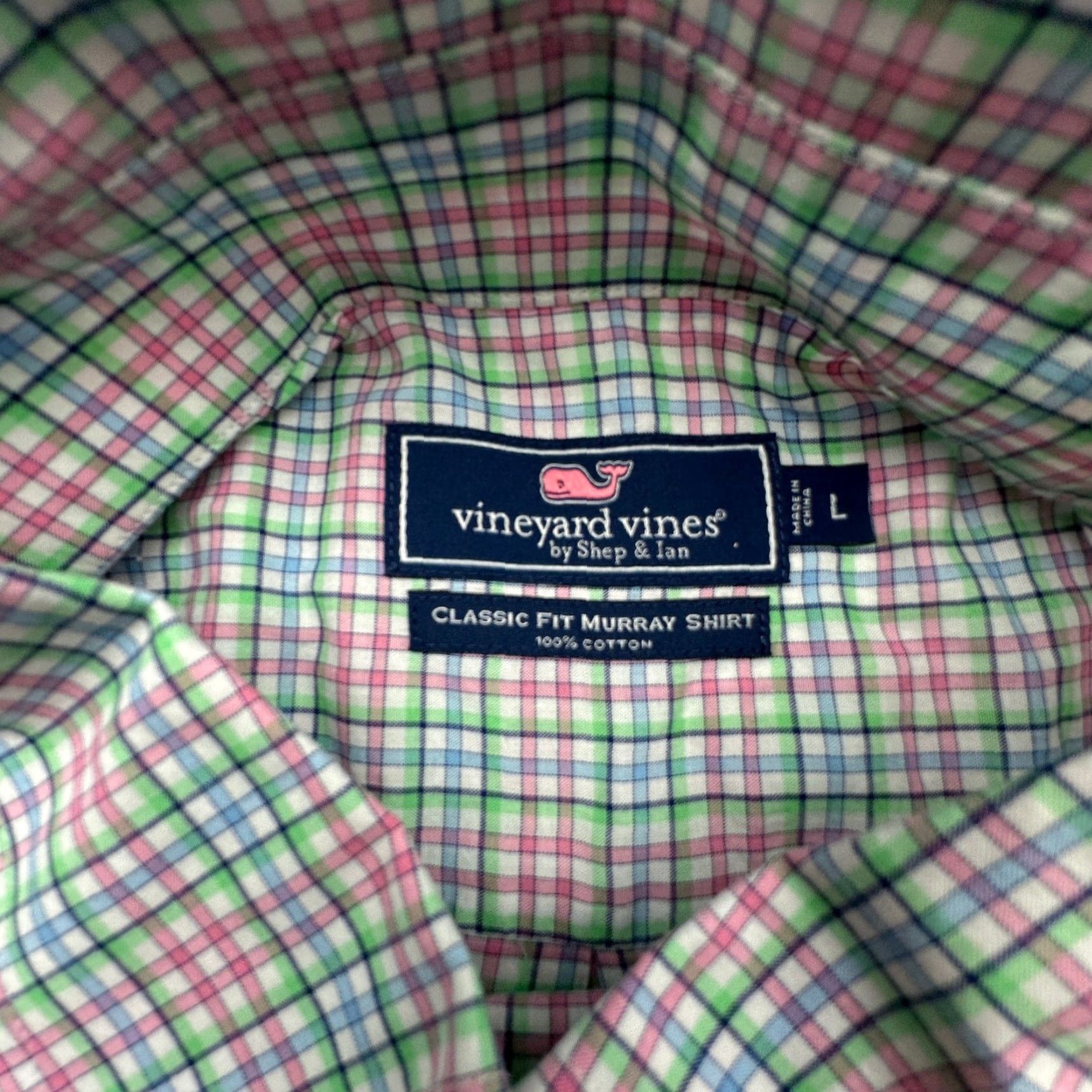 Vineyard Vines Vineyard Vines Button-Up Murray Plaid Shirt Mens Large Long Sleeve Size US L / EU 52-54 / 3 - 3 Thumbnail