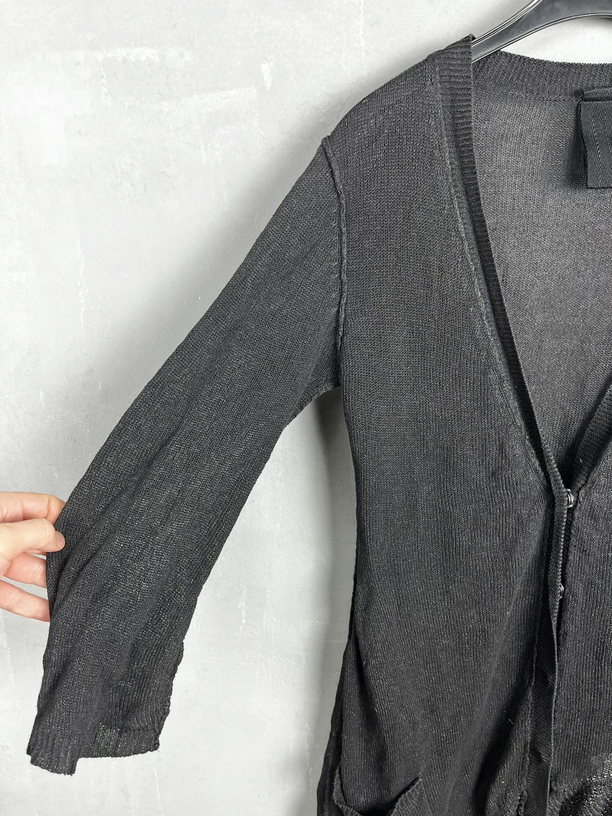 Other × Rundholz Rundholz Black Label Wool Cotton Oversized Asymmetrical Size S / US 4 / IT 40 - 7 Thumbnail