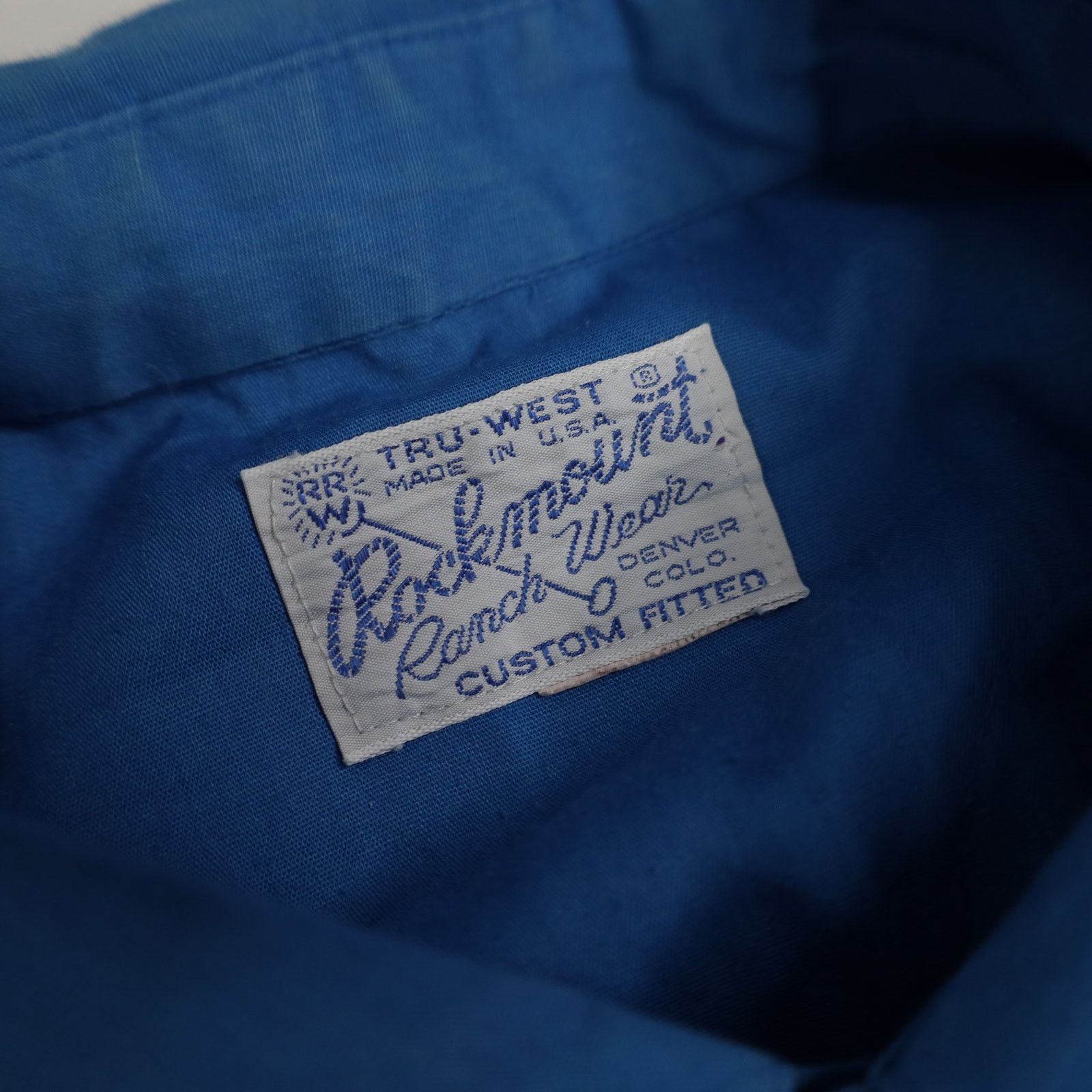 Rockmount Ranch Wear × Vintage True VTG Tru-West Rockmount Ranch Wear Pearl Snap Shirt Size US XL / EU 56 / 4 - 6 Thumbnail