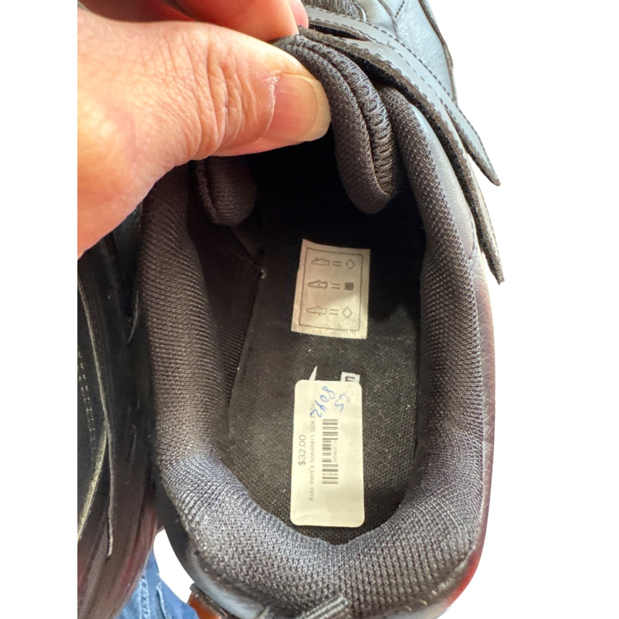 Avia Avia Union II Strap Mens Black Loop Attach Sneakers 11.5X SK Size US 11.5 / EU 44-45 - 10 Thumbnail