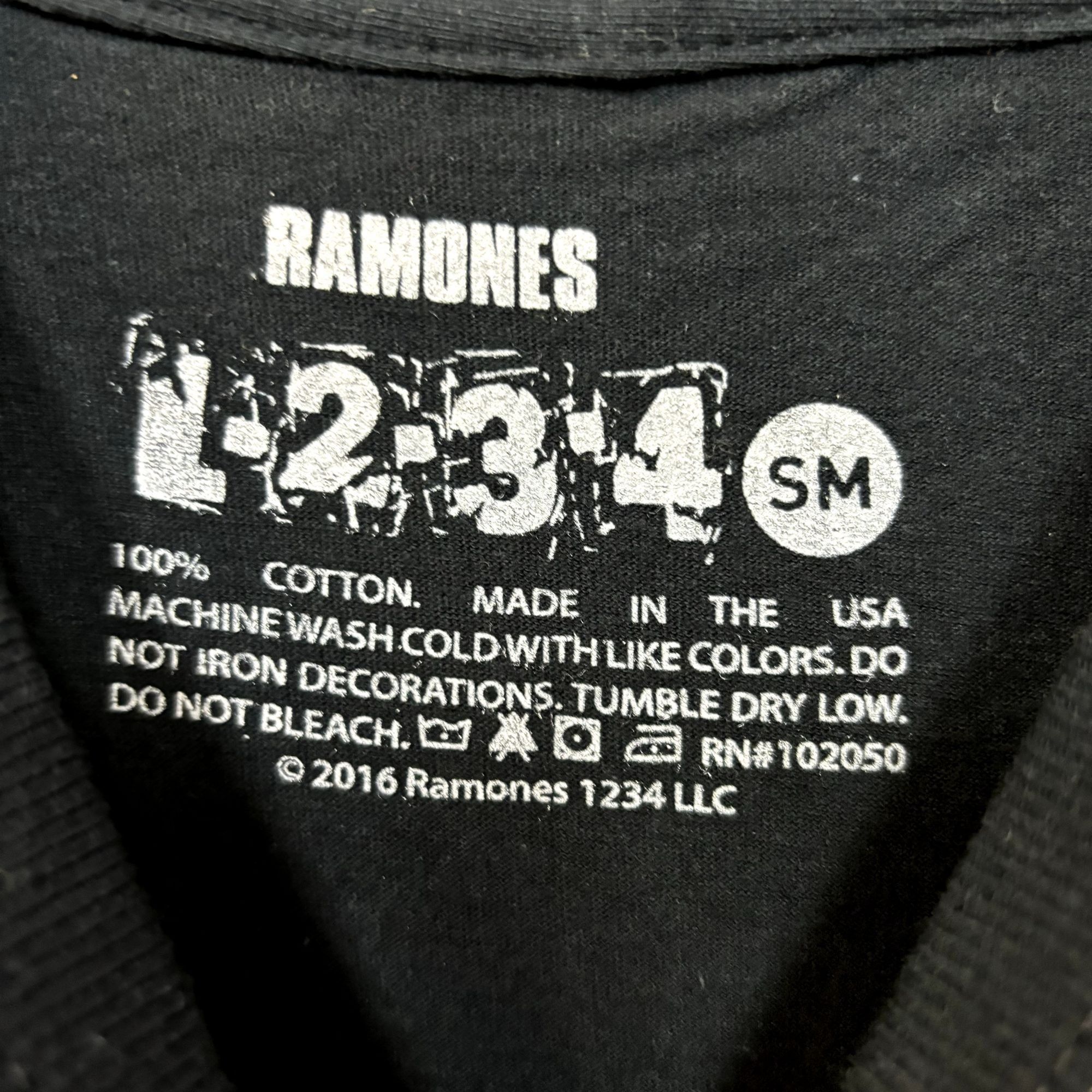 Band Tees The Ramones Self-Titled Album Cover Art Punk Rock Tee S Size US S / EU 44-46 / 1 - 4 Thumbnail