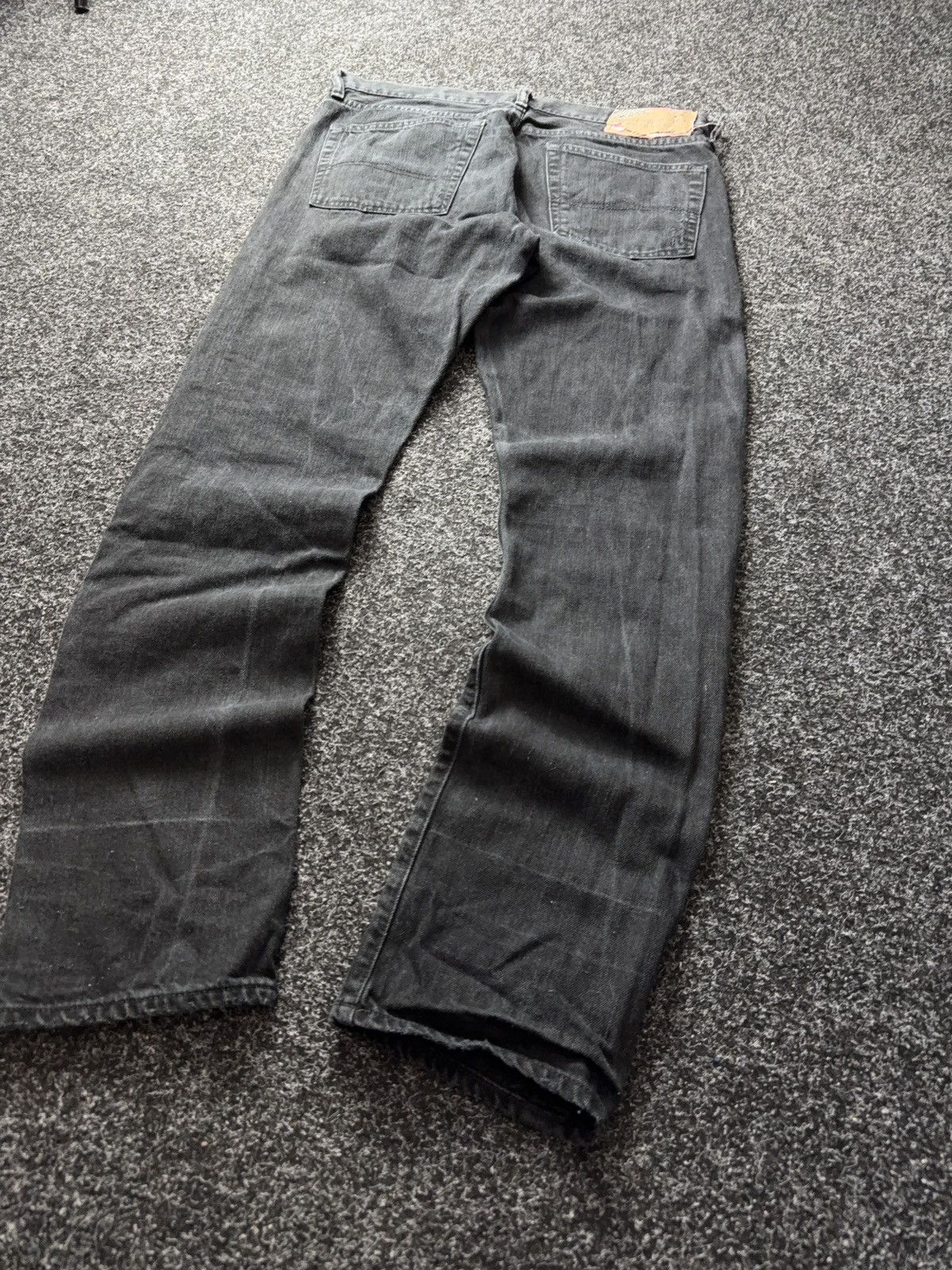 Denim & Supply Ralph Lauren 00s 🇺🇸 Ralph Lauren Denim Supply Black Slim Jeans Distressed Size US 34 / EU 50 - 15 Thumbnail