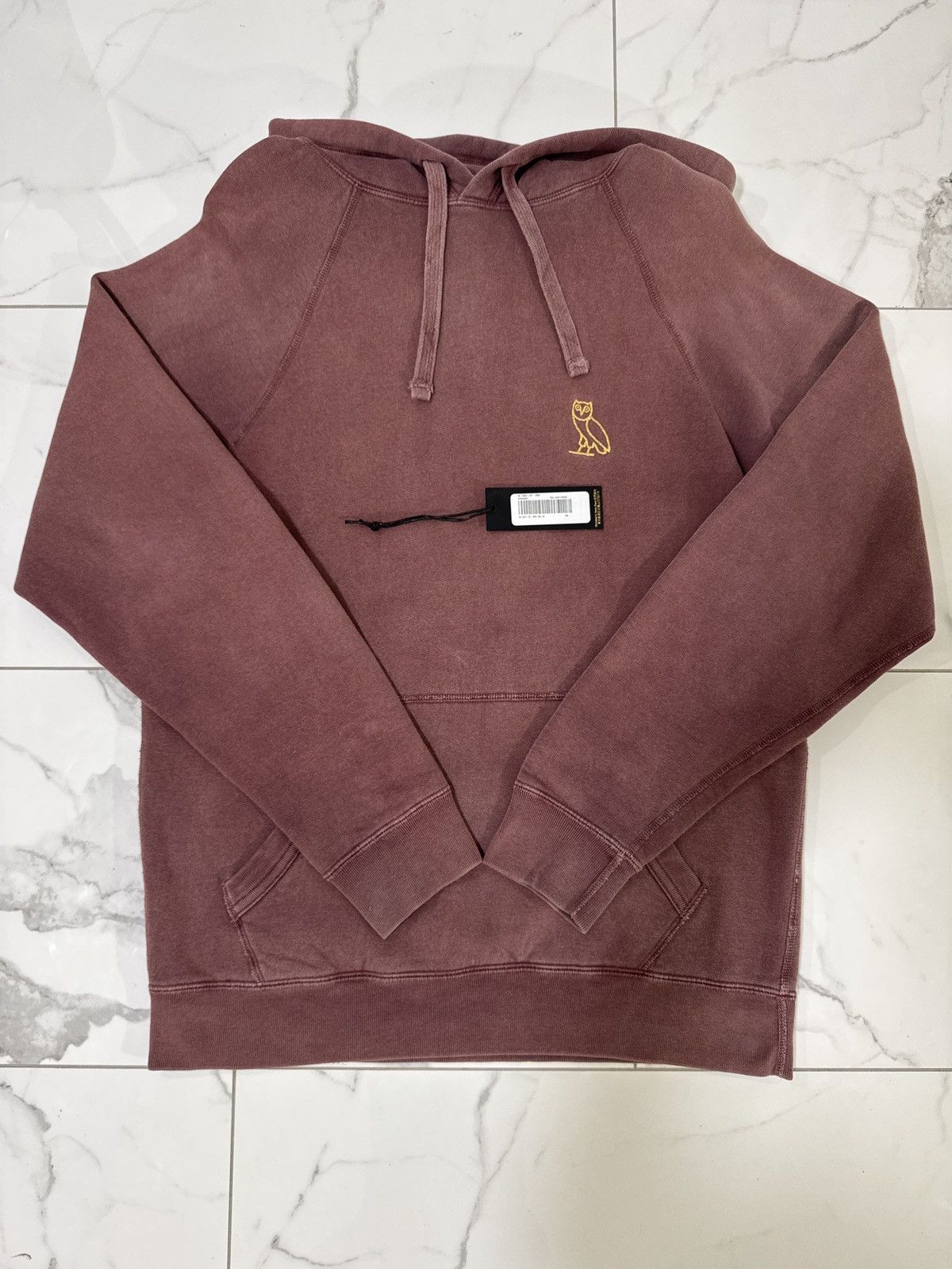 Drake × October's Very Own October's Very Own Garment Dye Hoodie Burgundy Size US S / EU 44-46 / 1 - 1 Thumbnail