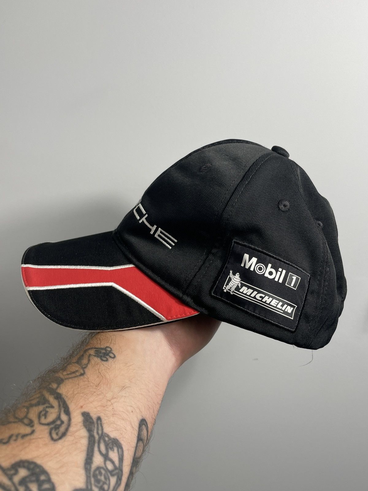 Porsche Design Porsche Motorsports Strapback Hat Michelin Racing Cap Size ONE SIZE - 1 Thumbnail