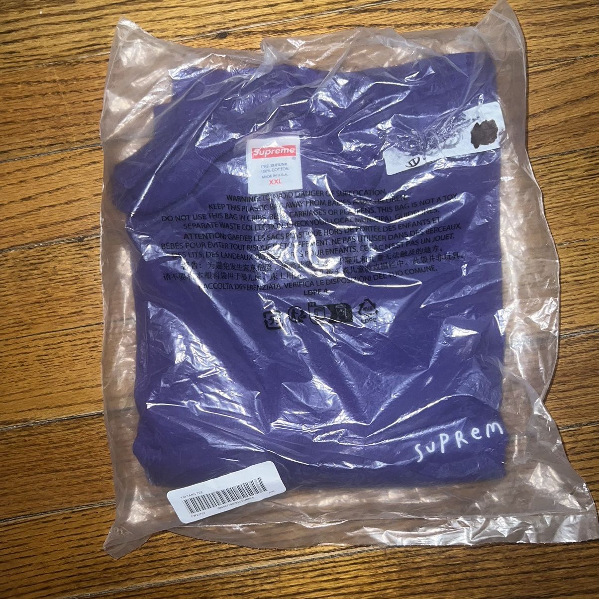 Supreme Supreme Yin Yang Tee Purple Size: XXL Size US XXL / EU 58 / 5 - 3 Thumbnail