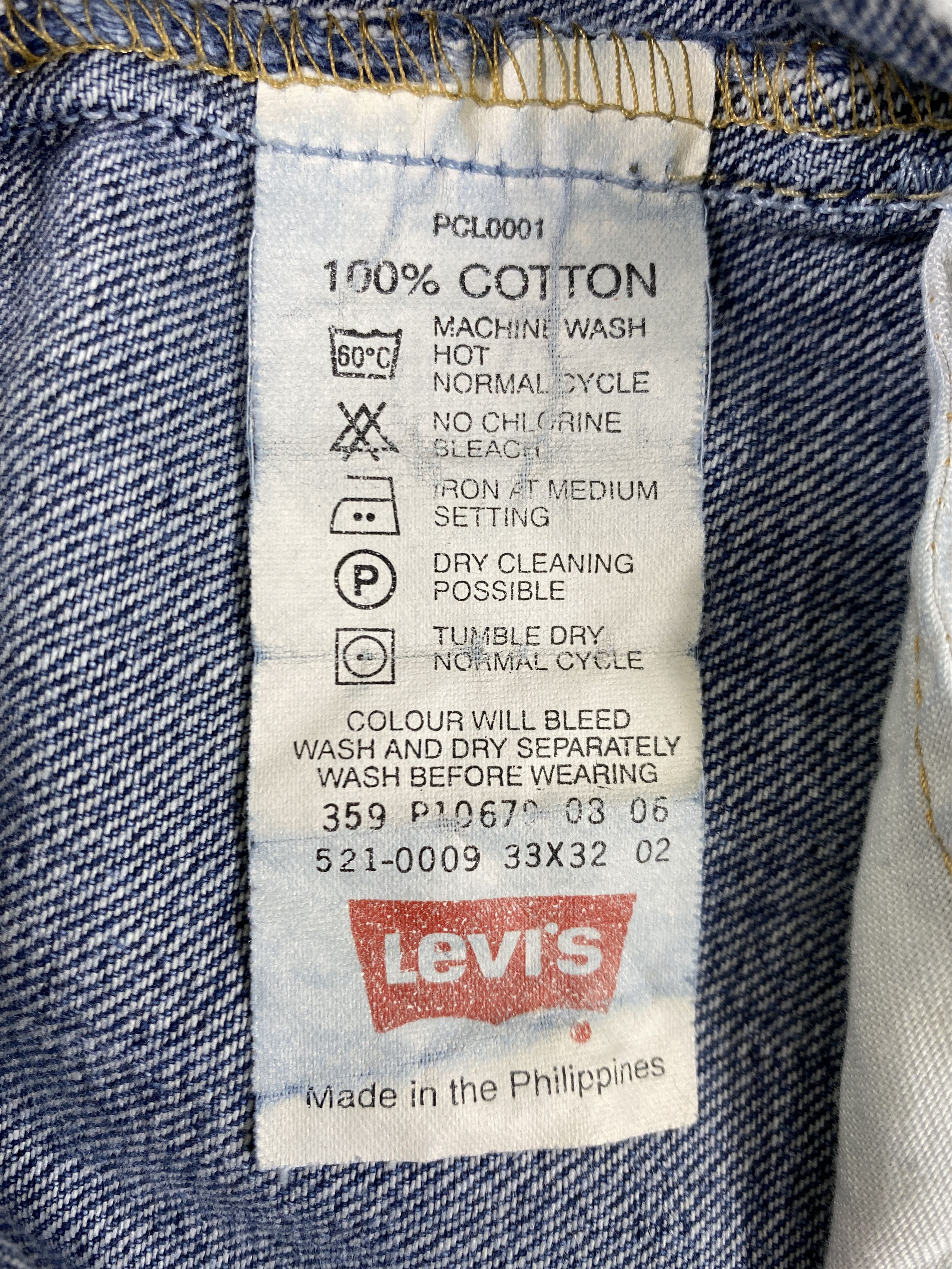 Levi's Dark Blue Vintage Levi's 521 Denim 32x29 -JN385 Size US 32 / EU 48 - 9 Thumbnail