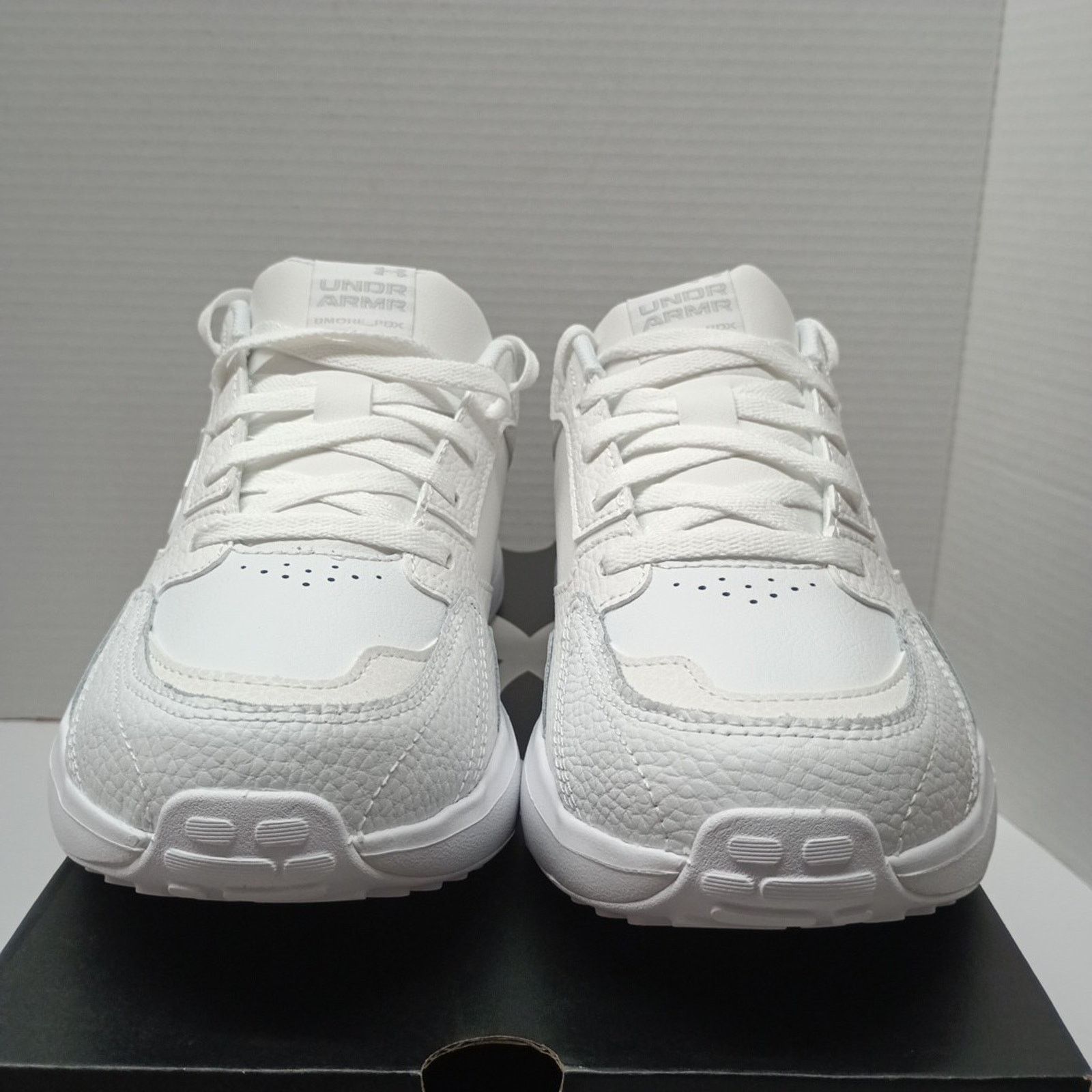 Under Armour Under Armour UA Edge Leather Women's Size 10 White Leather Size US 10 / IT 40 - 2 Thumbnail