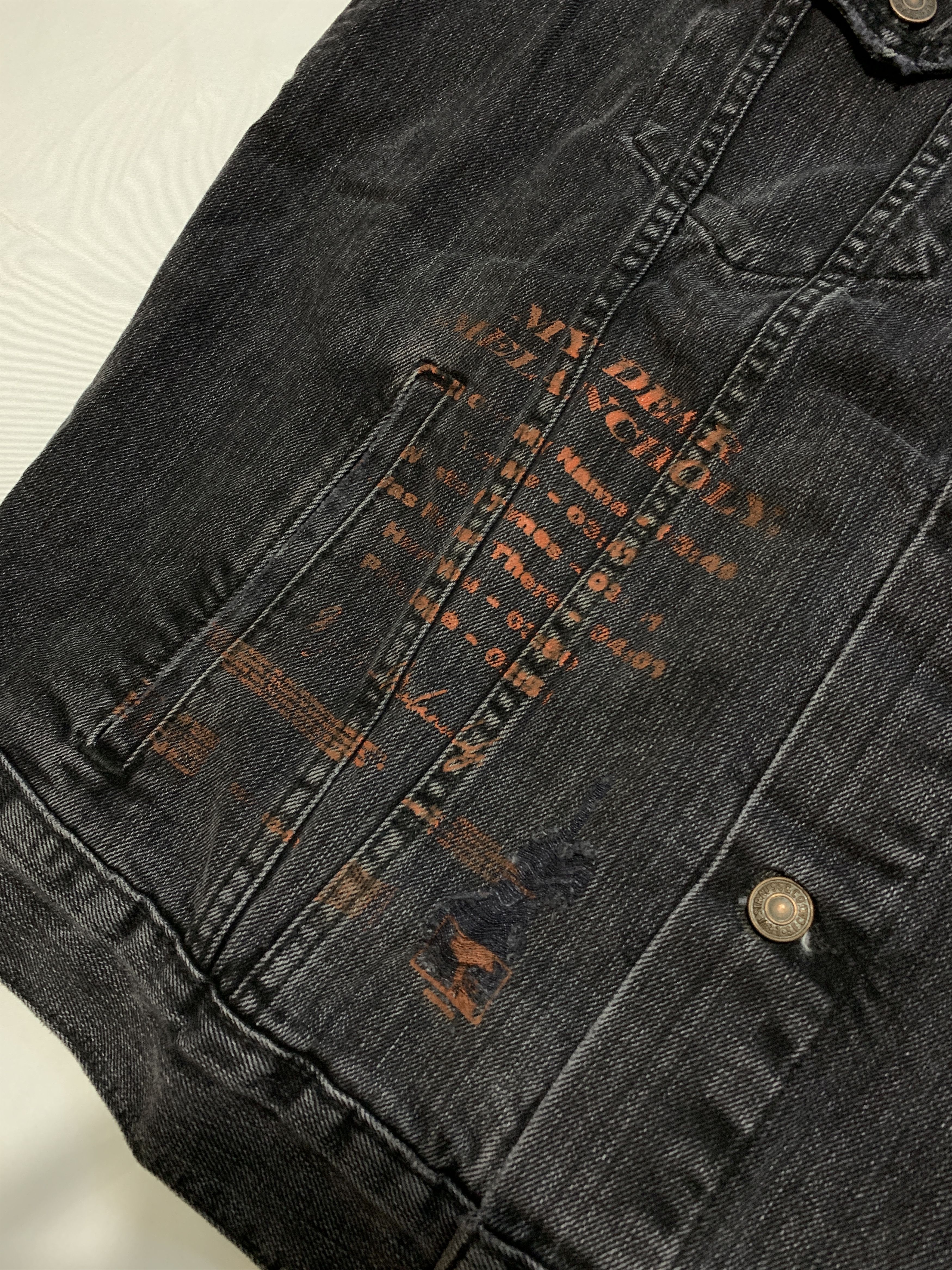 Levi's × The Weeknd The Weeknd x Levi's Privilege My Dear Melancholy Denim Vest Size US XL / EU 56 / 4 - 7 Thumbnail