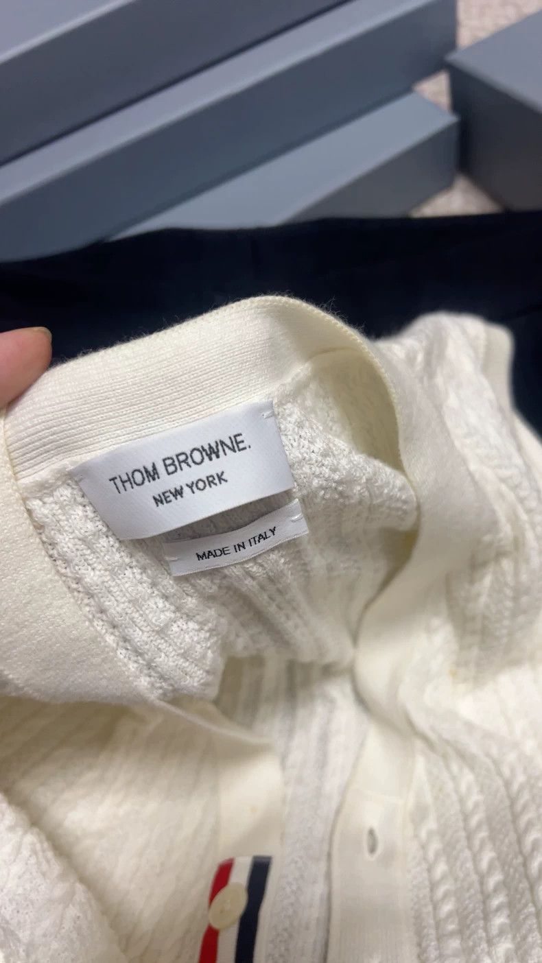 Thom Browne Thom Browne Knitted cardigan Size M / US 6-8 / IT 42-44 - 2 Thumbnail