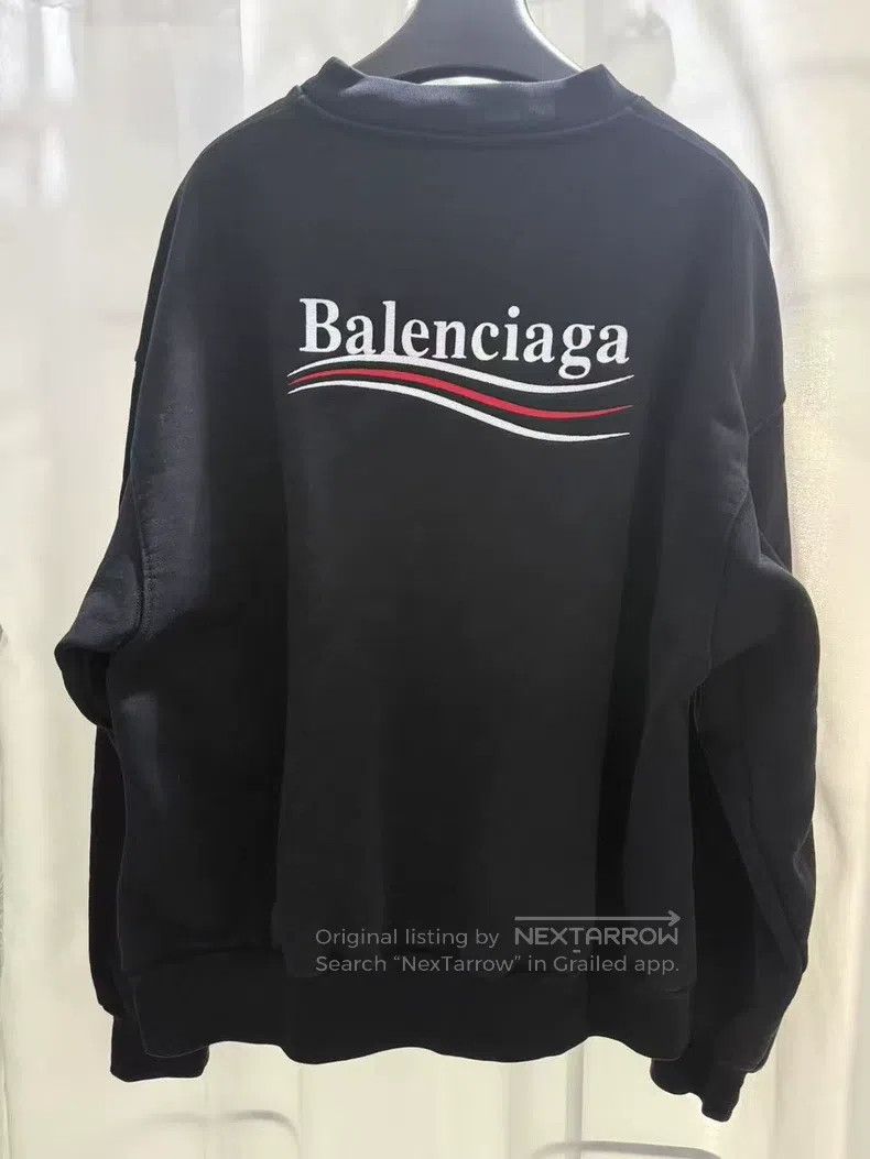 Balenciaga Balenciaga Black Sweatshirt Size US XS / EU 42 / 0 - 2 Thumbnail