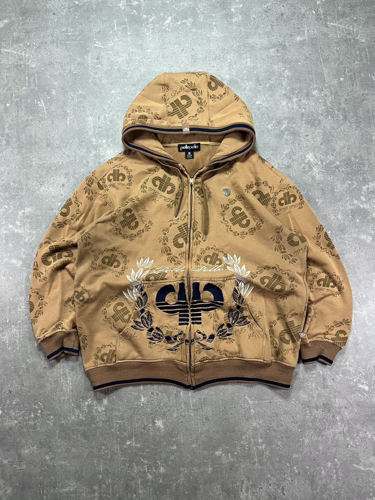 Marc Buchanan × Pelle Pelle Pelle Pelle American bruiser zip up