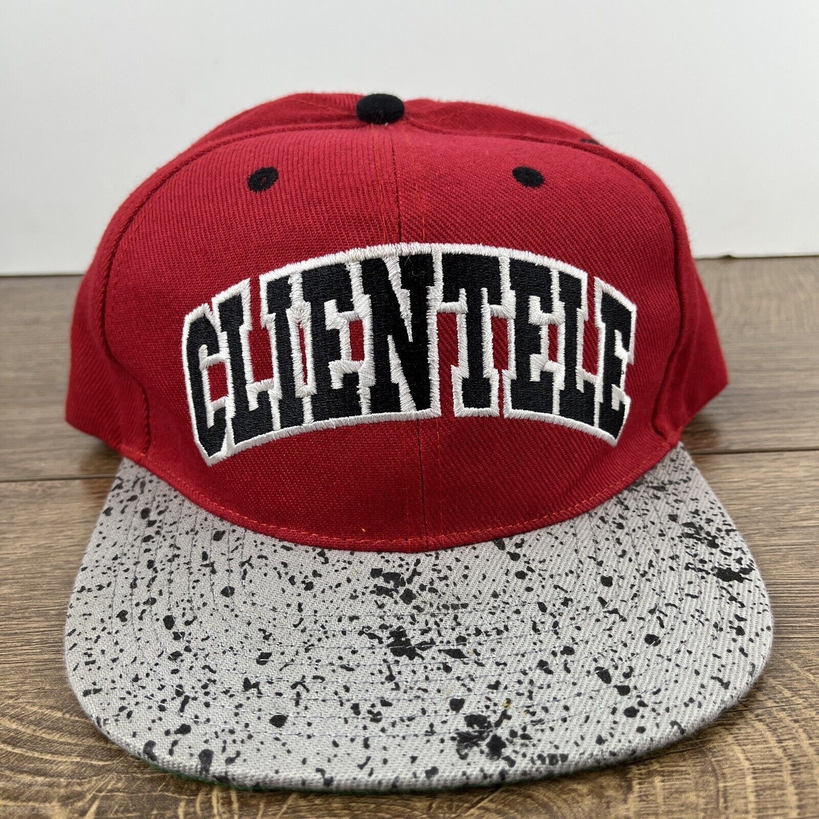 Other Clientele Snapback Hat Red Hat Adjustable Adult Size Hat Red Size ONE SIZE - 3 Thumbnail