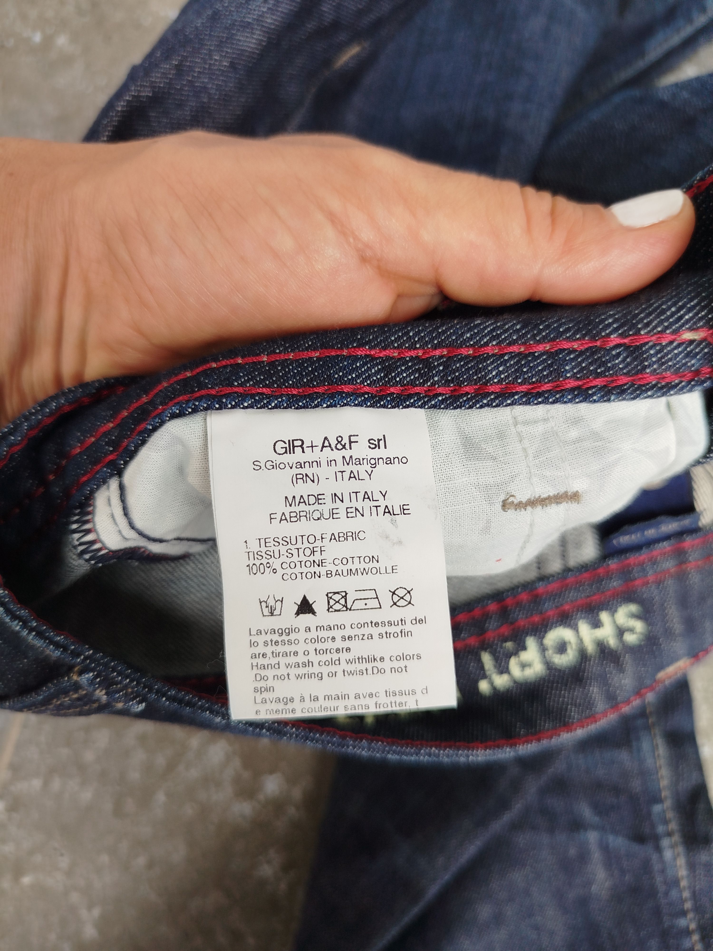 Marithe + Francois Girbaud Jeans Capri Boyfriend Demin Vintage Y2K Size 27/S Size 27" / US 4 / IT 40 - 17 Thumbnail