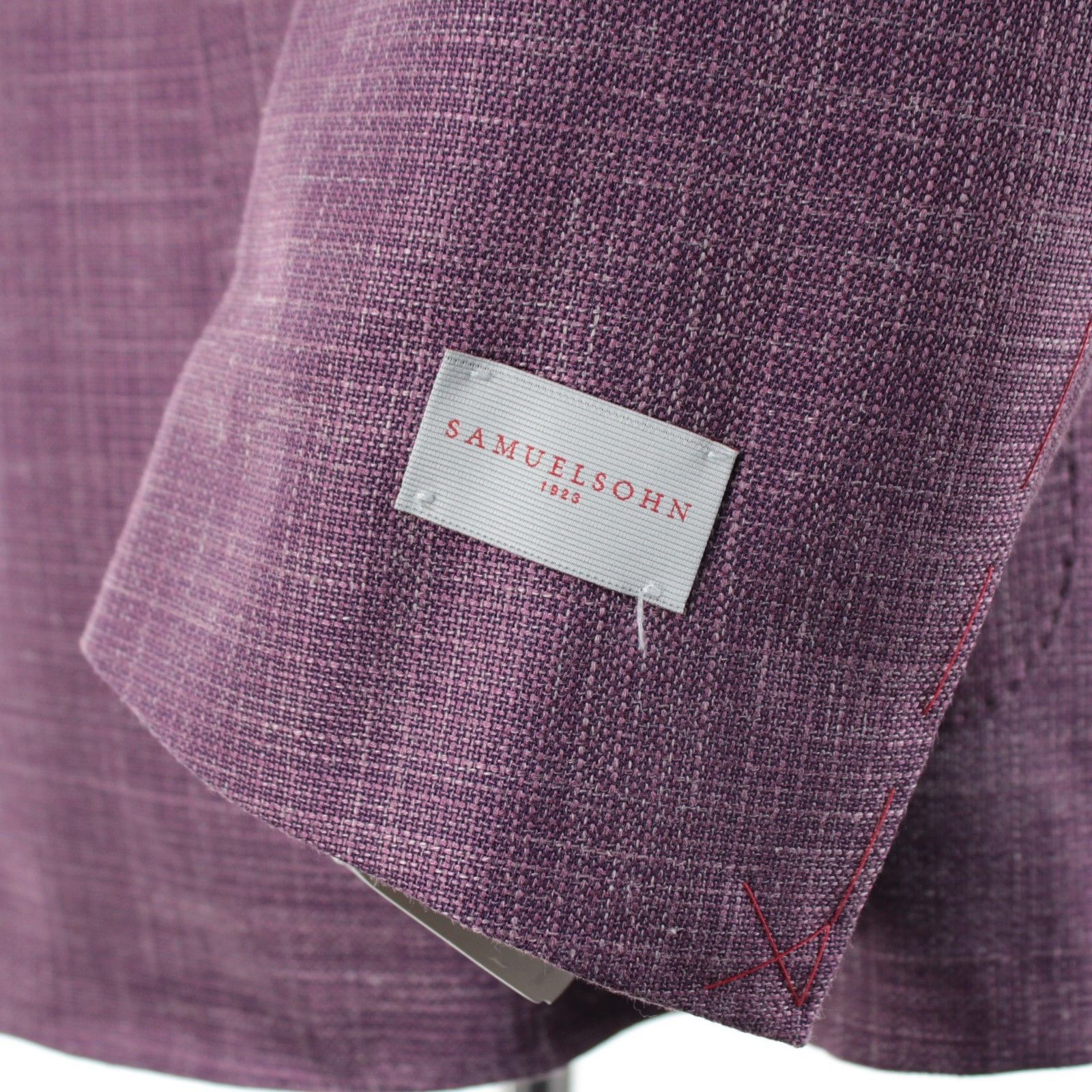 Samuelsohn Samuelsohn Sport Coat Size 52 Long US in Purple Size 52R - 3 Thumbnail
