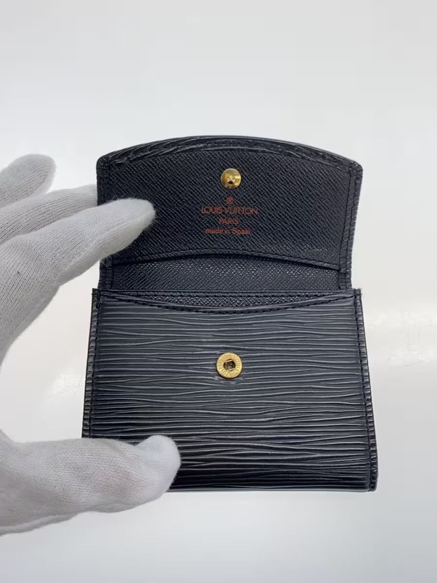Louis Vuitton Louis Vuitton Epi Porte Monet Saenpur Black Size ONE SIZE - 4 Thumbnail