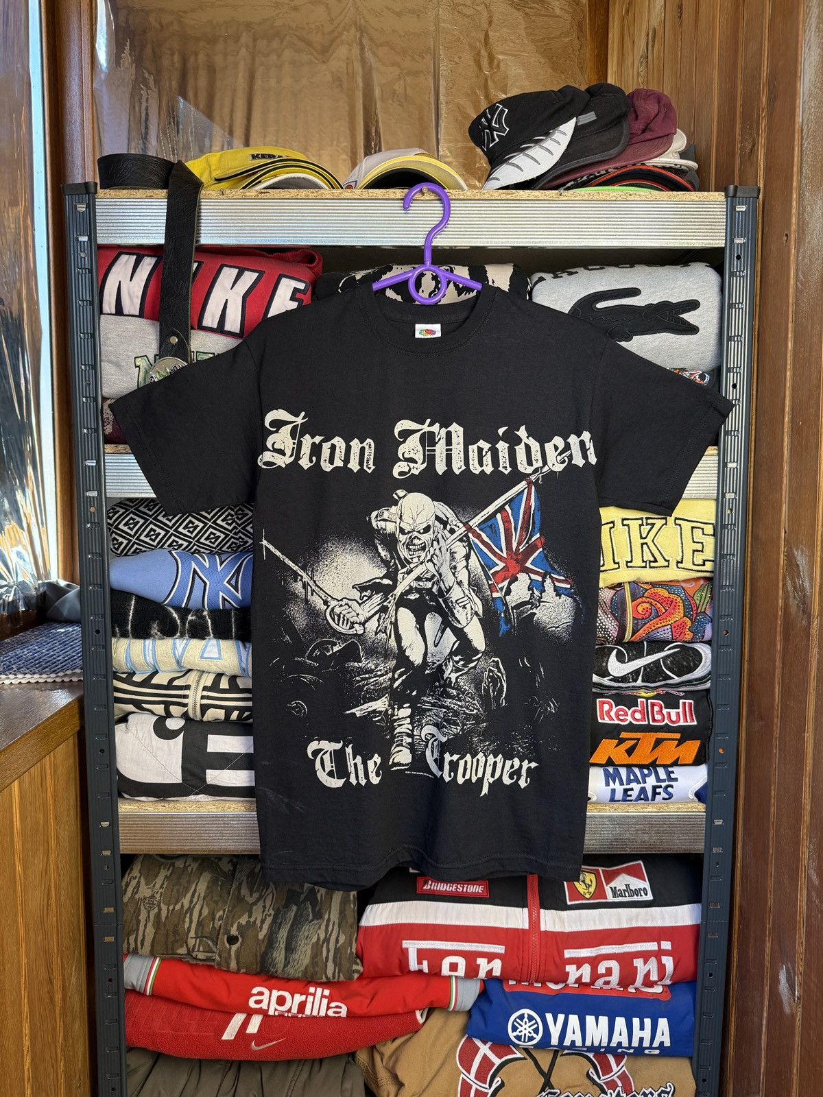 Band Tees Vintage Iron Maiden 2011 The Trooper Y2K Big Logo T-Shirt Size US S / EU 44-46 / 1 - 1 Thumbnail