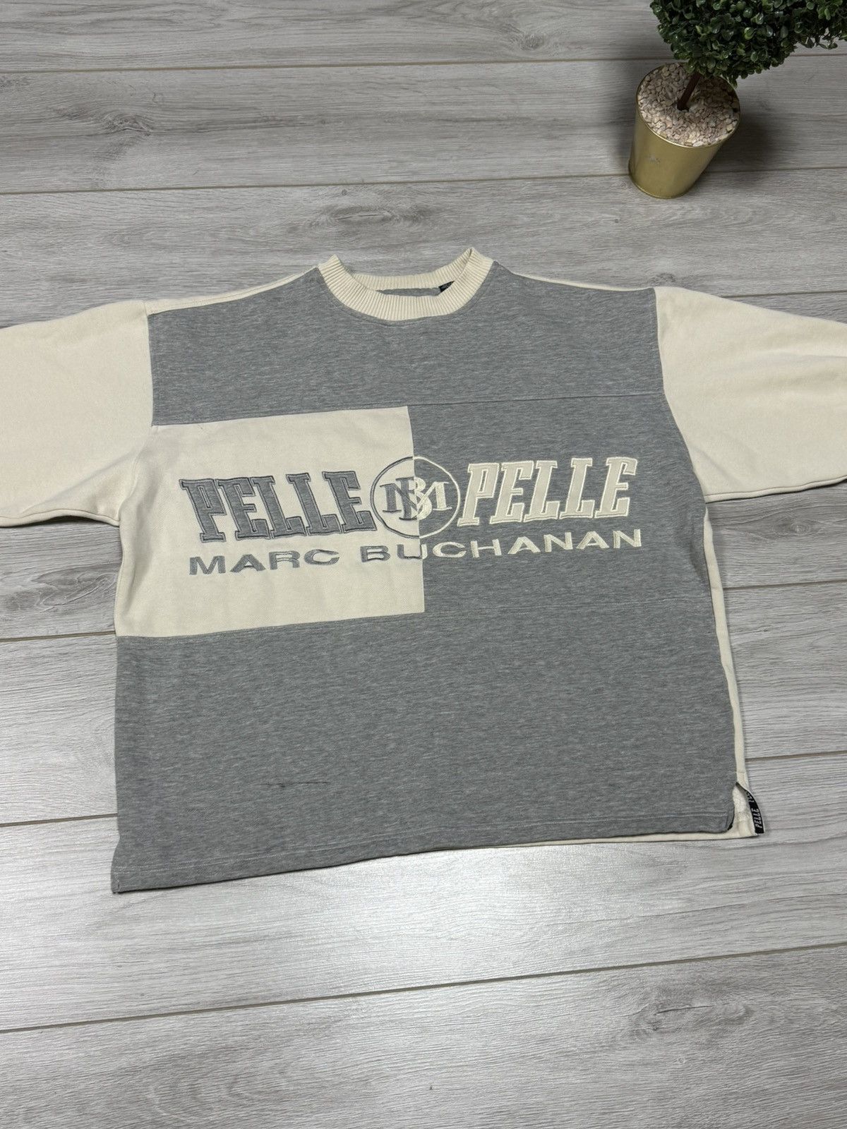 Pelle Pelle Pelle Pelle vintage big logo sweatshirt Size US XL / EU 56 / 4 - 2 Thumbnail
