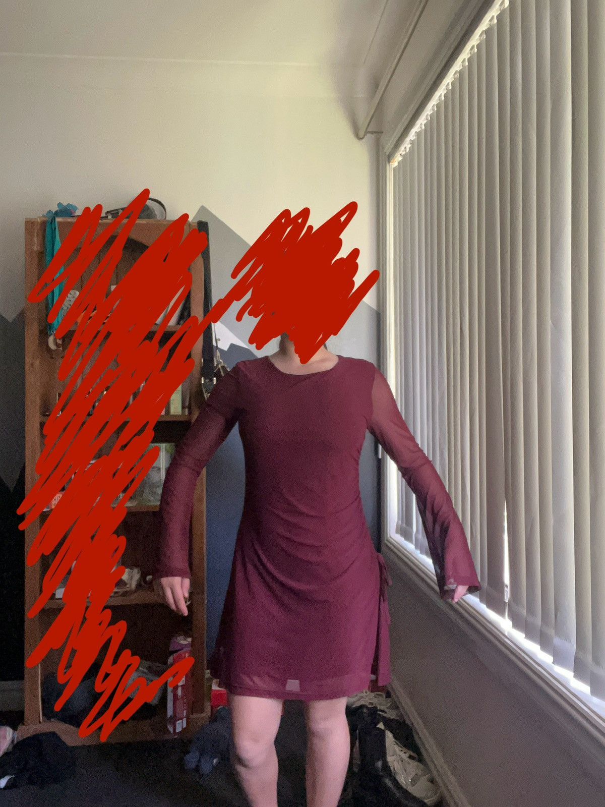 Other Long Sleeve Valley Girl Mini Dress Size S / US 4 / IT 40 - 2 Thumbnail