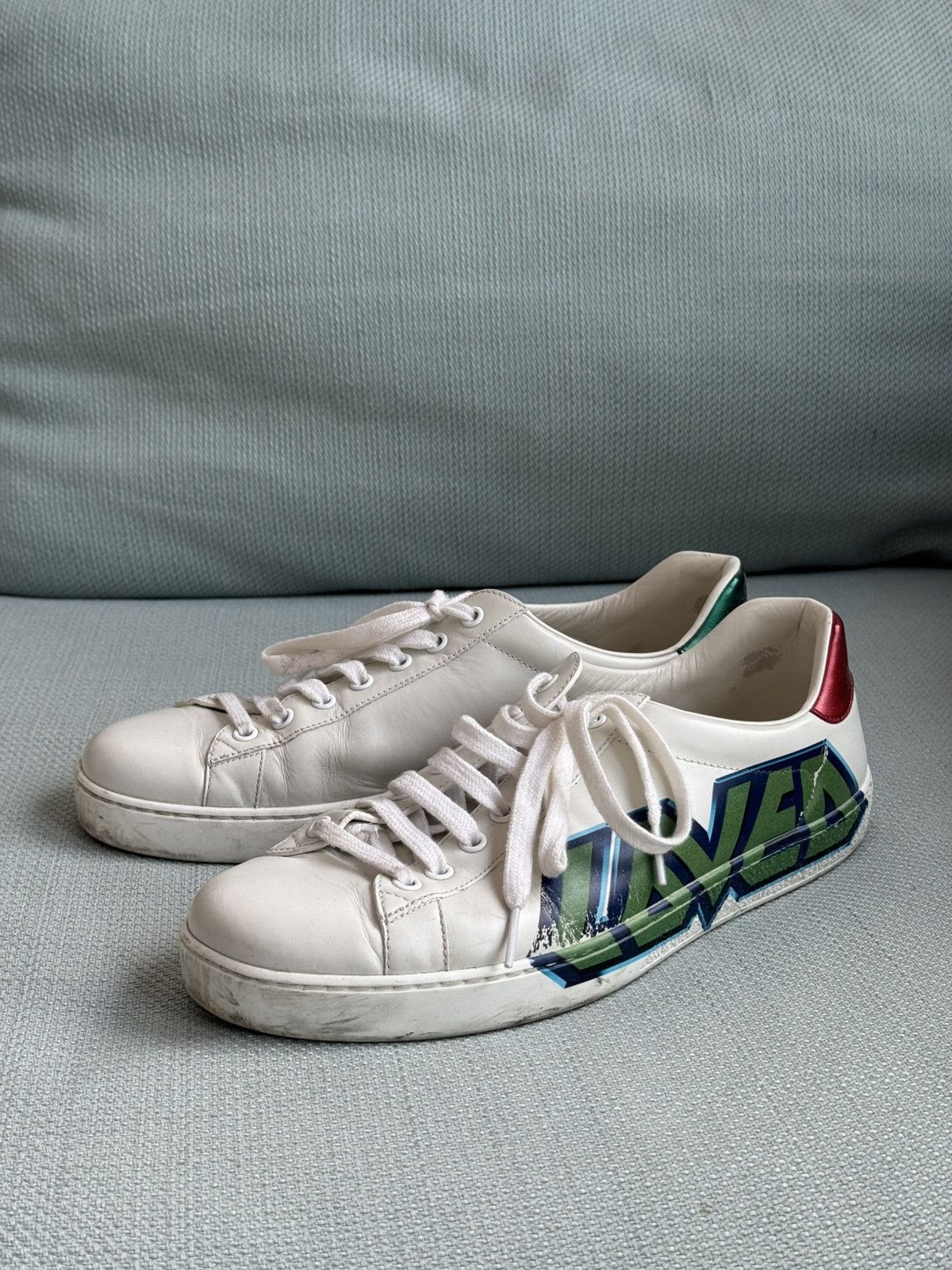 Gucci Sneakers Gucci Ace 'Loved' Size US 7.5 / EU 40-41 - 6 Thumbnail