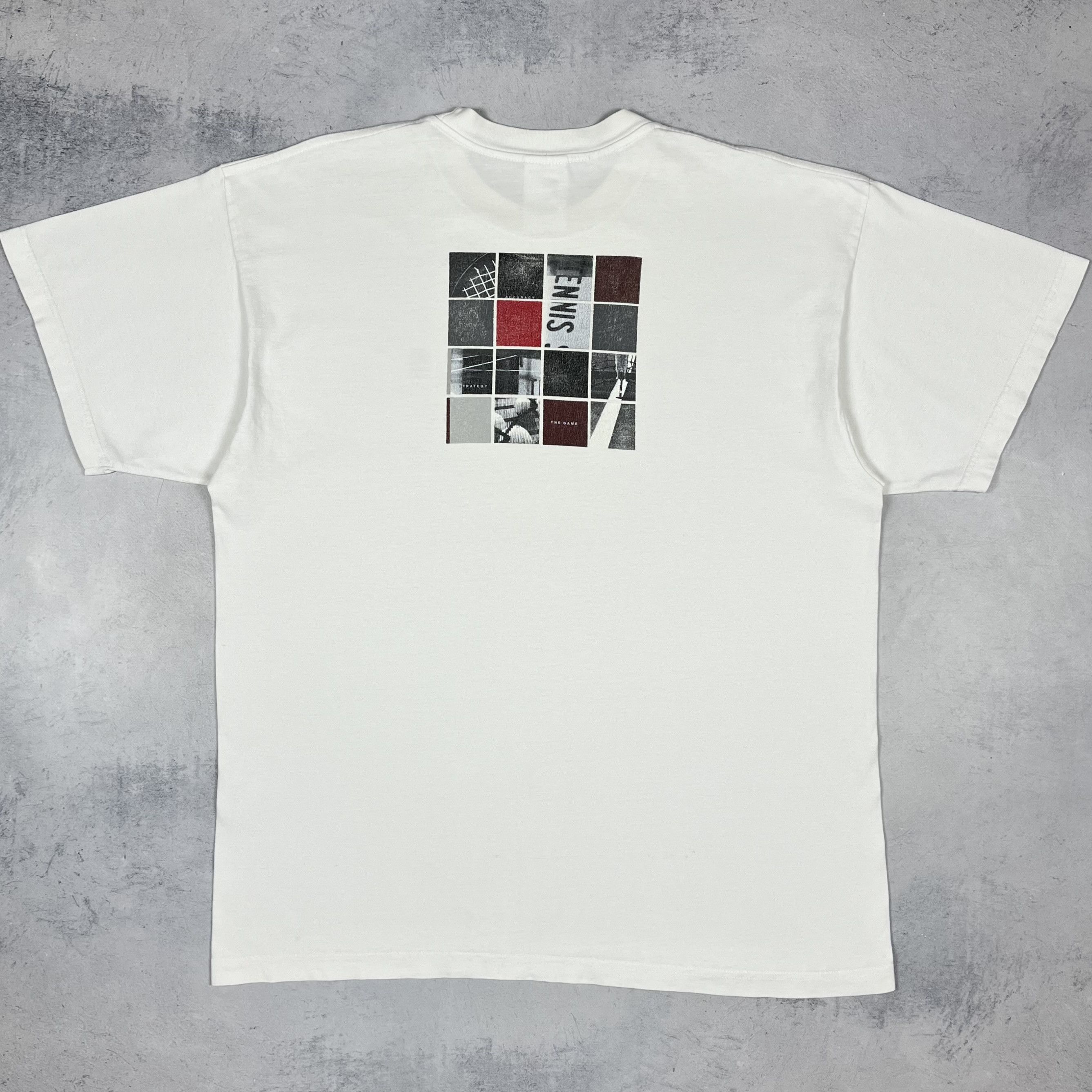 Nike Vintage Nike Challenge Court Big Logo T Shirt 90’s Size US XL / EU 56 / 4 - 2 Thumbnail